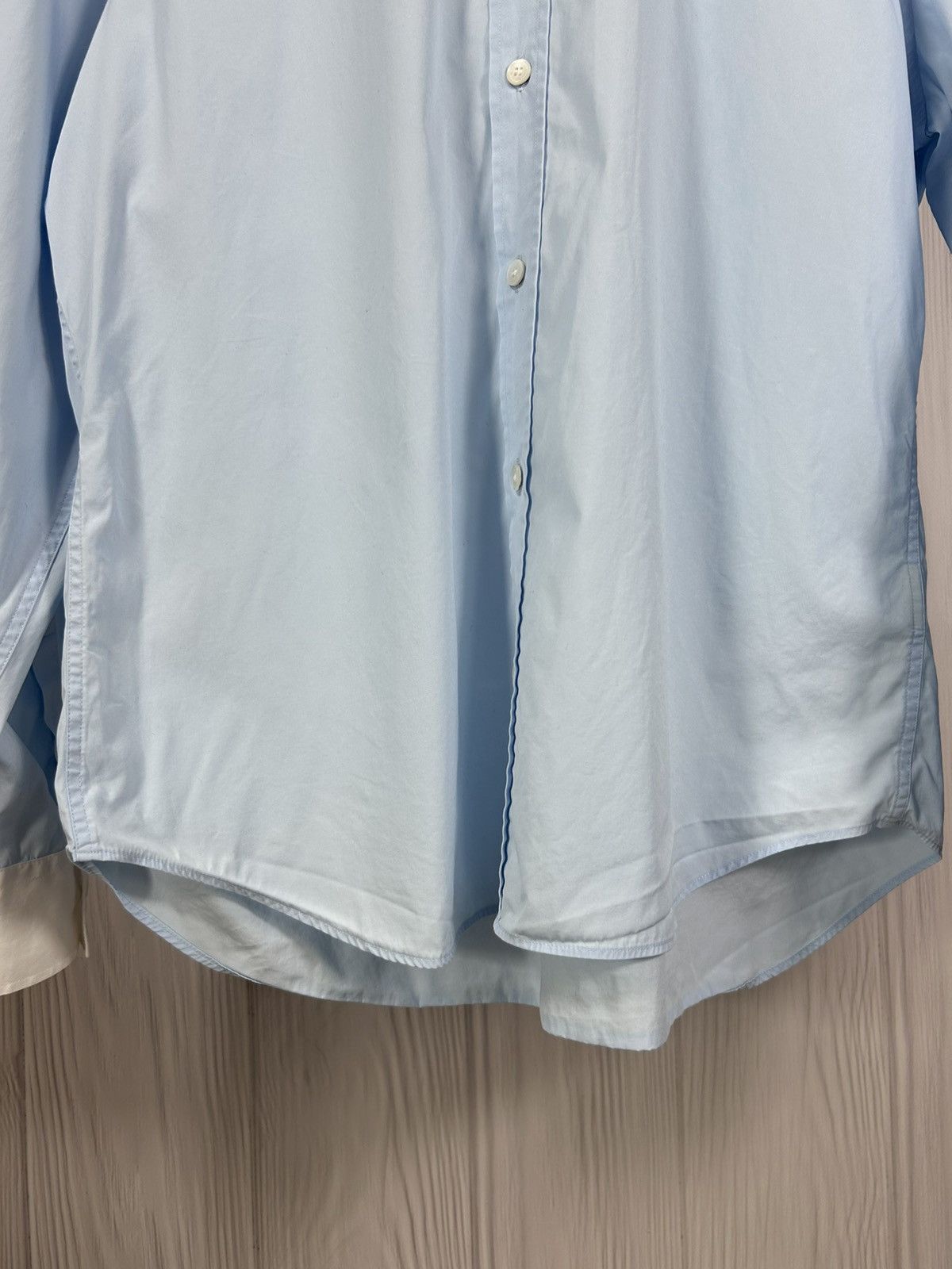 Burberry Burberry Brit Blue/White Shirt Size L Size US L / EU 52-54 / 3 - 5 Thumbnail