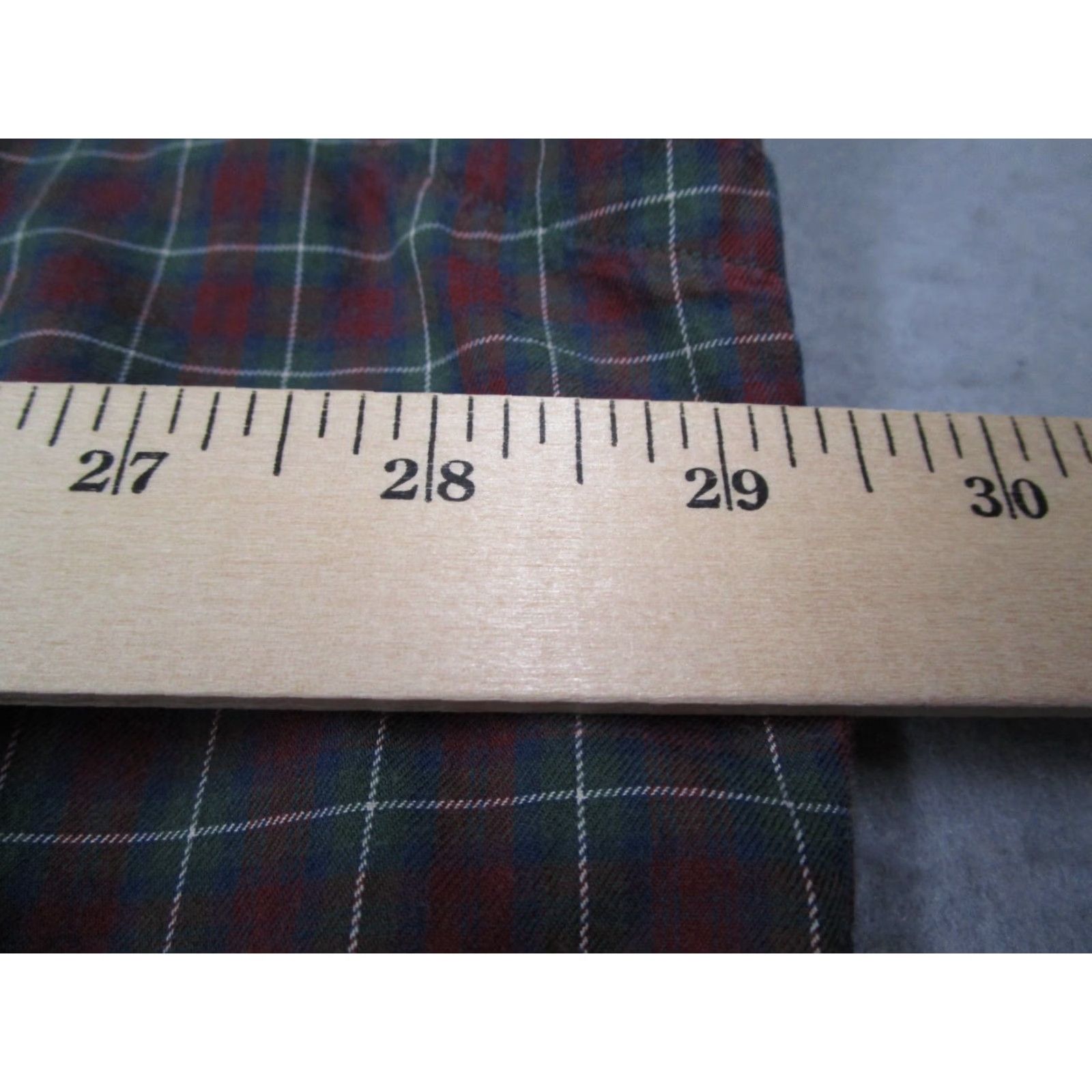 Polo Ralph Lauren VINTAGE Polo Ralph Lauren Shirt 2XL Tall Red Check Button-Up with Dual Flap Pockets Mens Long Sleeve Size US XXL / EU 58 / 5 - 5 Thumbnail