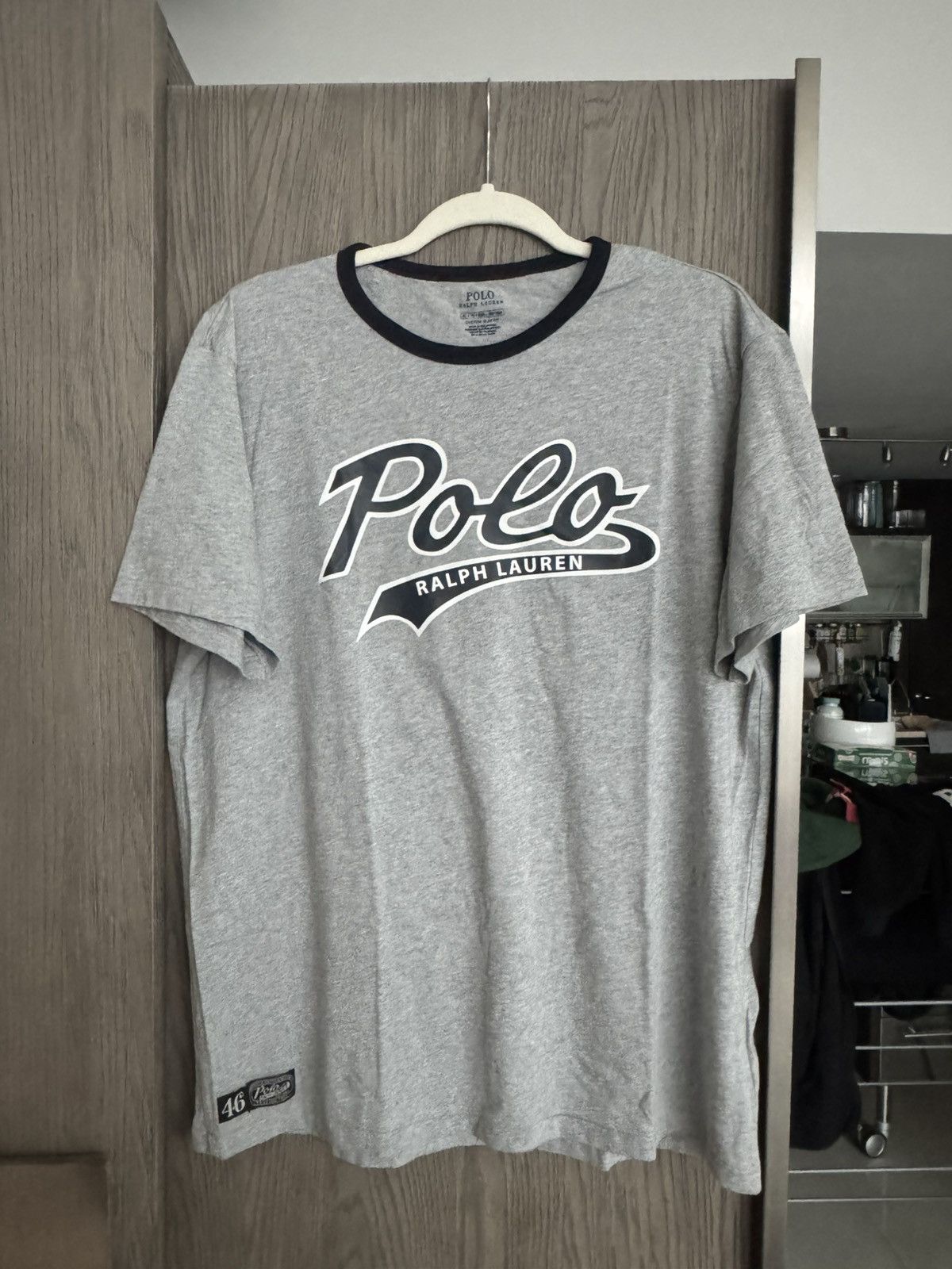 Polo Ralph Lauren Polo Ralph Lauren Script Spell out tshirt Size US XL / EU 56 / 4 - 1 Thumbnail