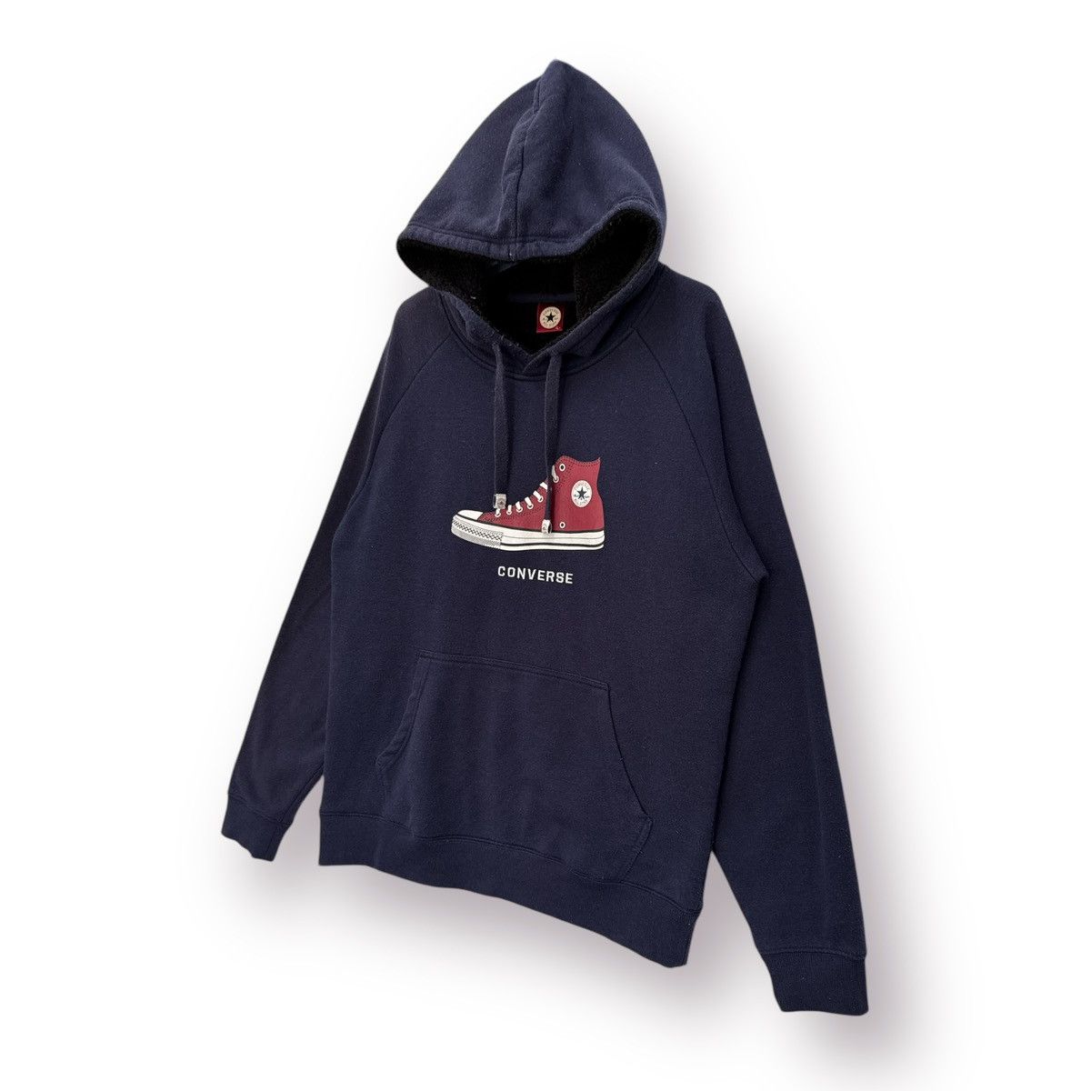 Converse 🔥 VINTAGE CONVERSE HOODIE SWEATSHIRT - L Size US M / EU 48-50 / 2 - 3 Thumbnail