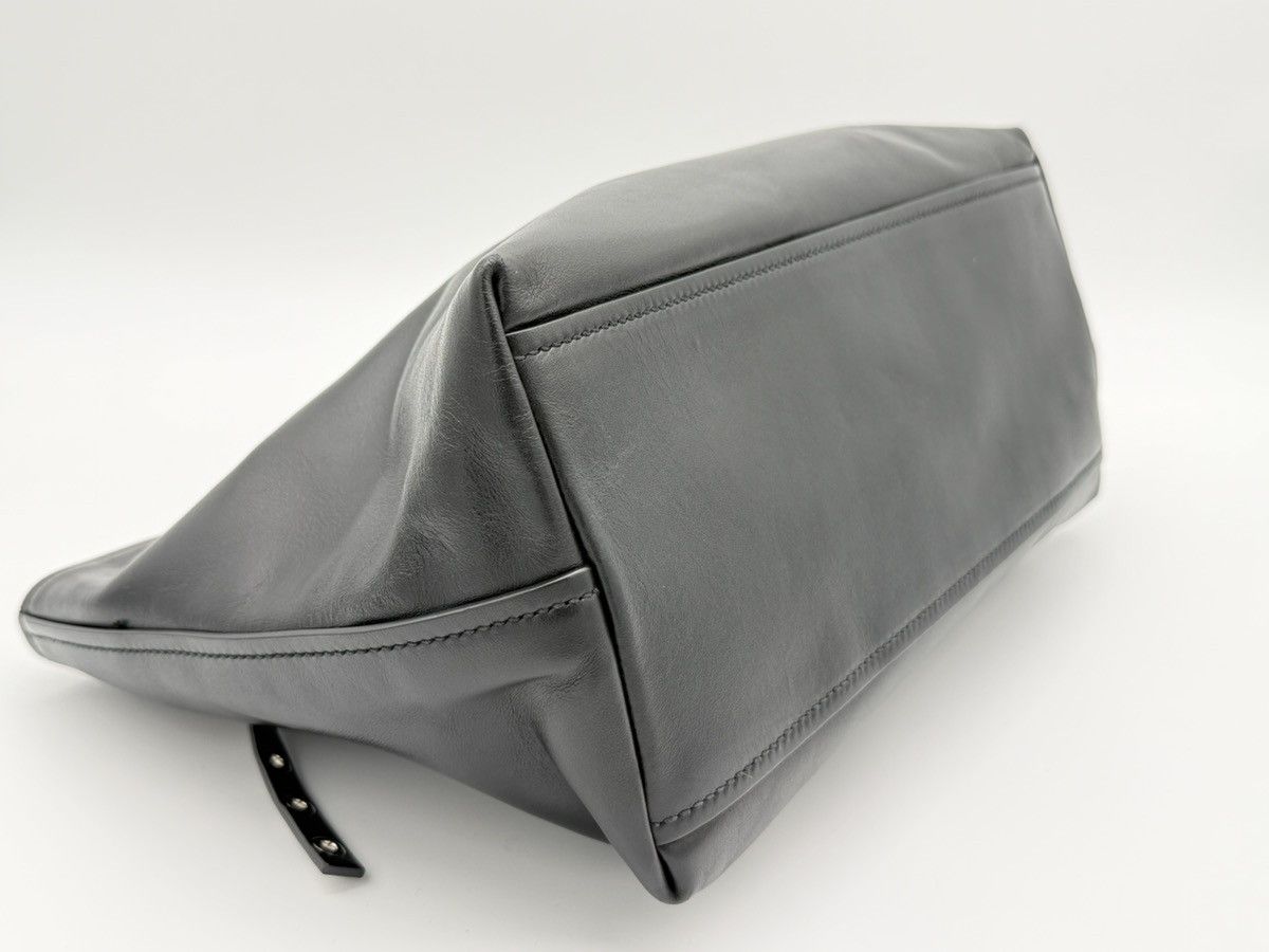 Miu Miu Miu Miu Leather Tote Bag – Black with Silver Hardware Size ONE SIZE - 9 Thumbnail