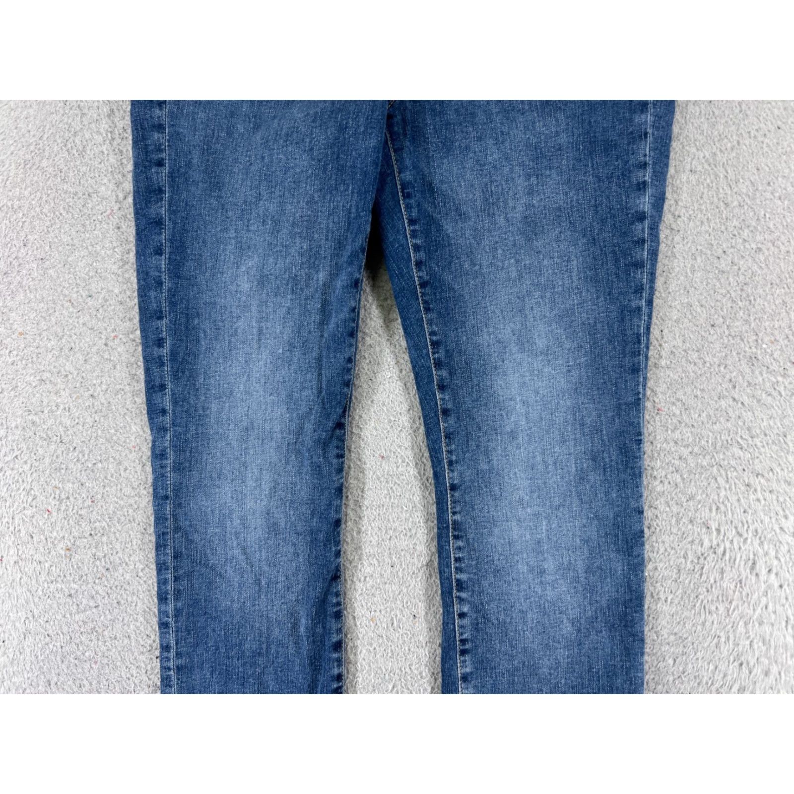 Denime &Denim Jeans Womens 31 Blue Denim Super Skinny High Waist Ankle Length Size 24" / US 00 / IT 34 - 3 Thumbnail