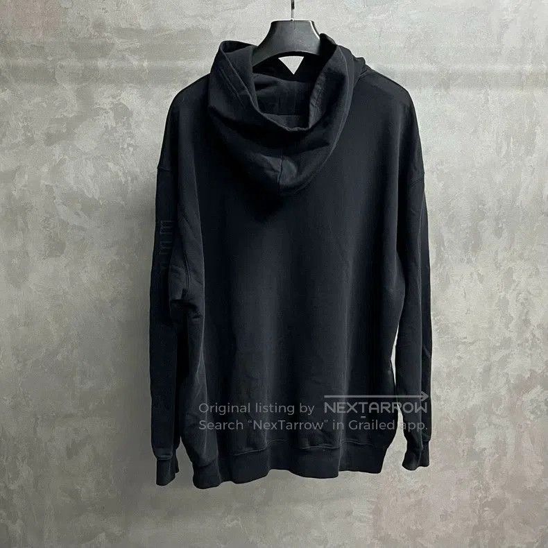 Balenciaga Balenciaga Black Logo Embroidered Hoodie. Size US L / EU 52-54 / 3 - 2 Thumbnail