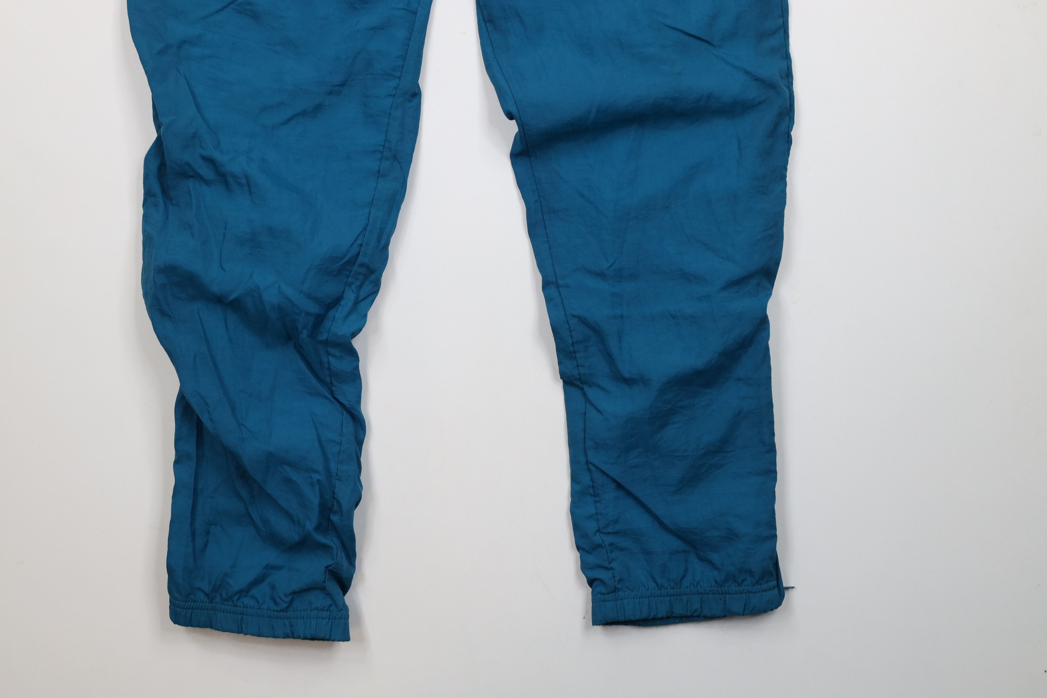 Reebok × Vintage Vintage 90s Reebok Lined Windbreaker Joggers Pants Teal Size US 32 / EU 48 - 4 Thumbnail