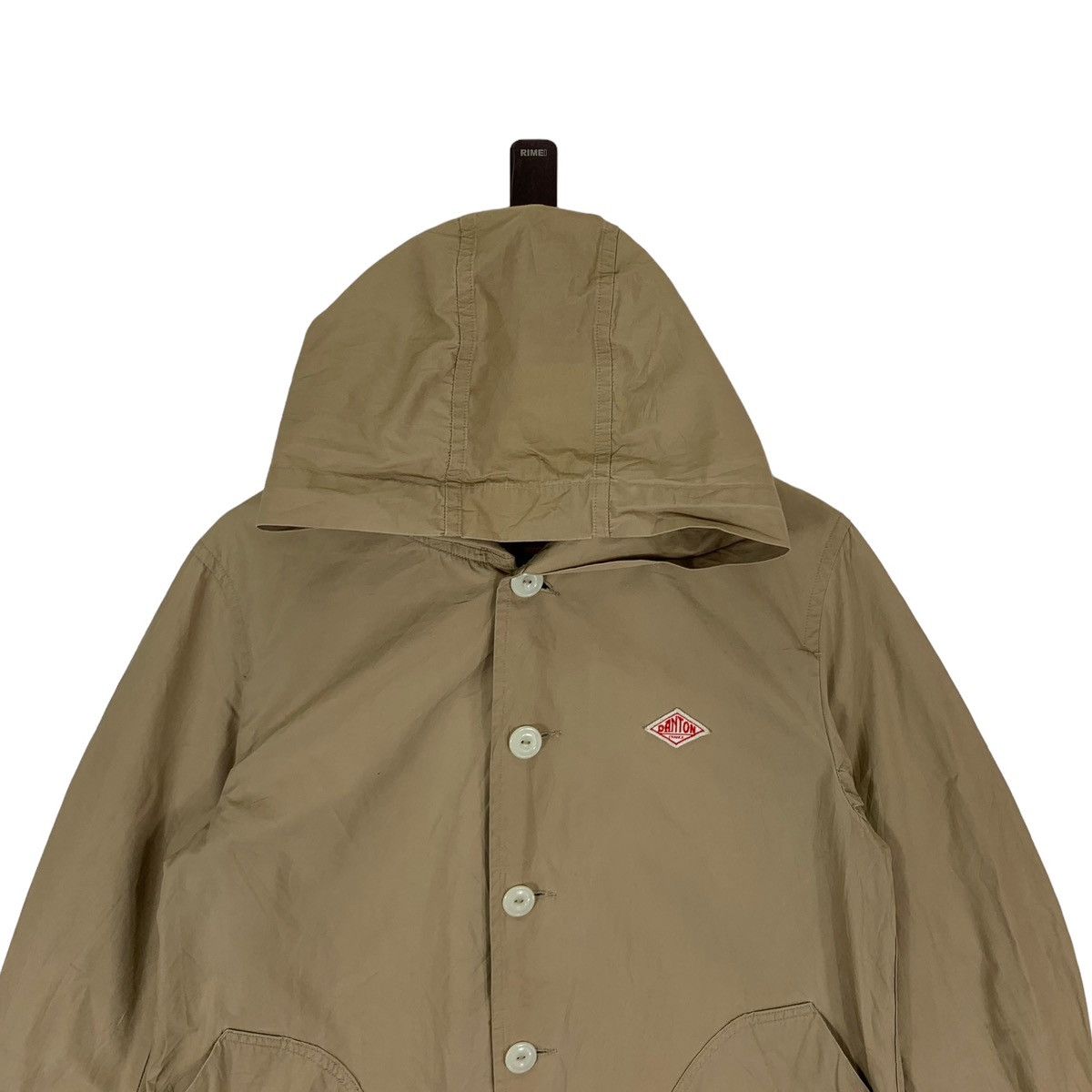 Danton VINTAGE DANTON VETEMENTS DE TRAVAIL BUTTON HOODIE JACKET Size US S / EU 44-46 / 1 - 4 Thumbnail