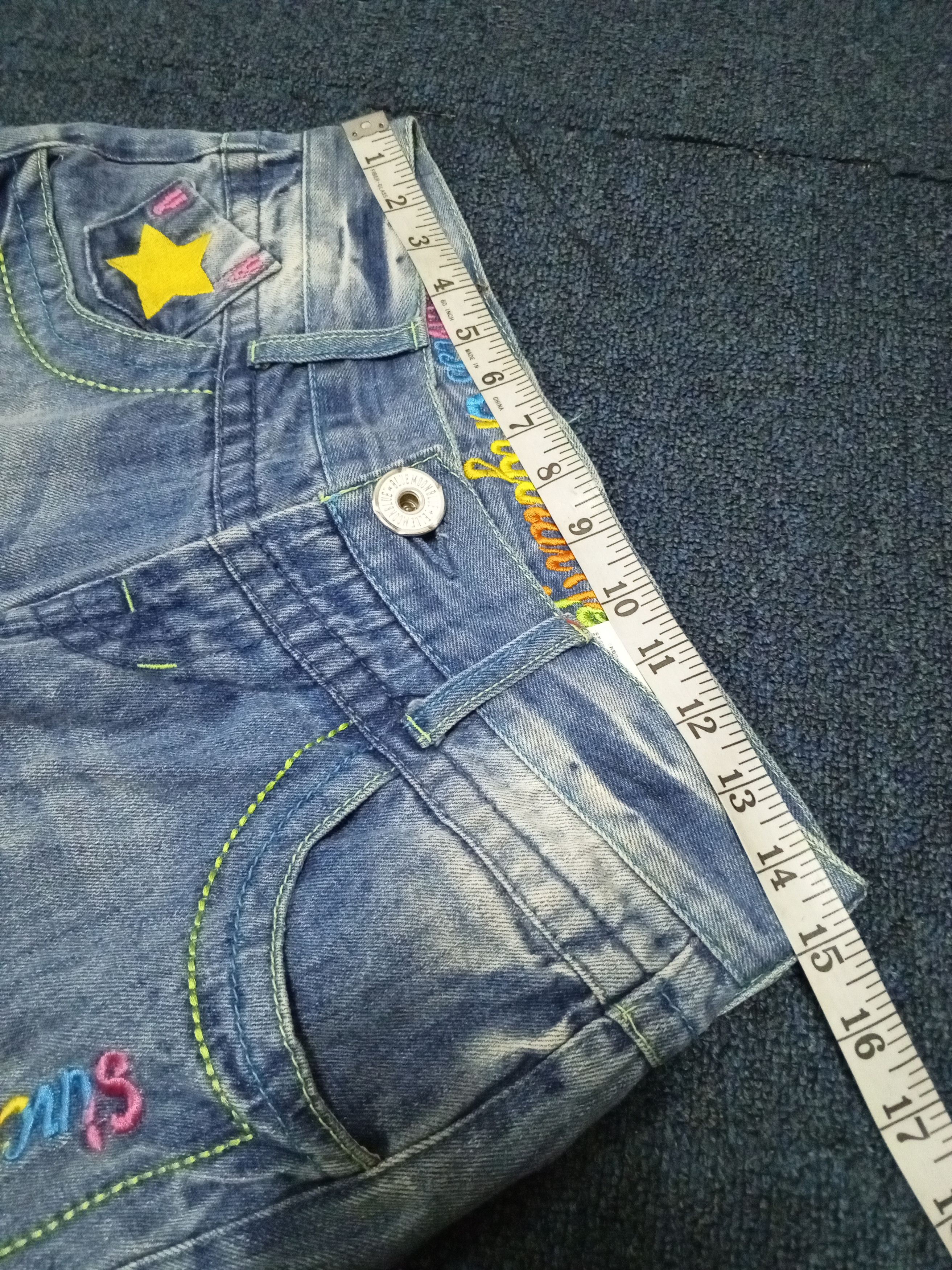If Six Was Nine Bluemoonblue jeans rare Size 29" - 8 Thumbnail