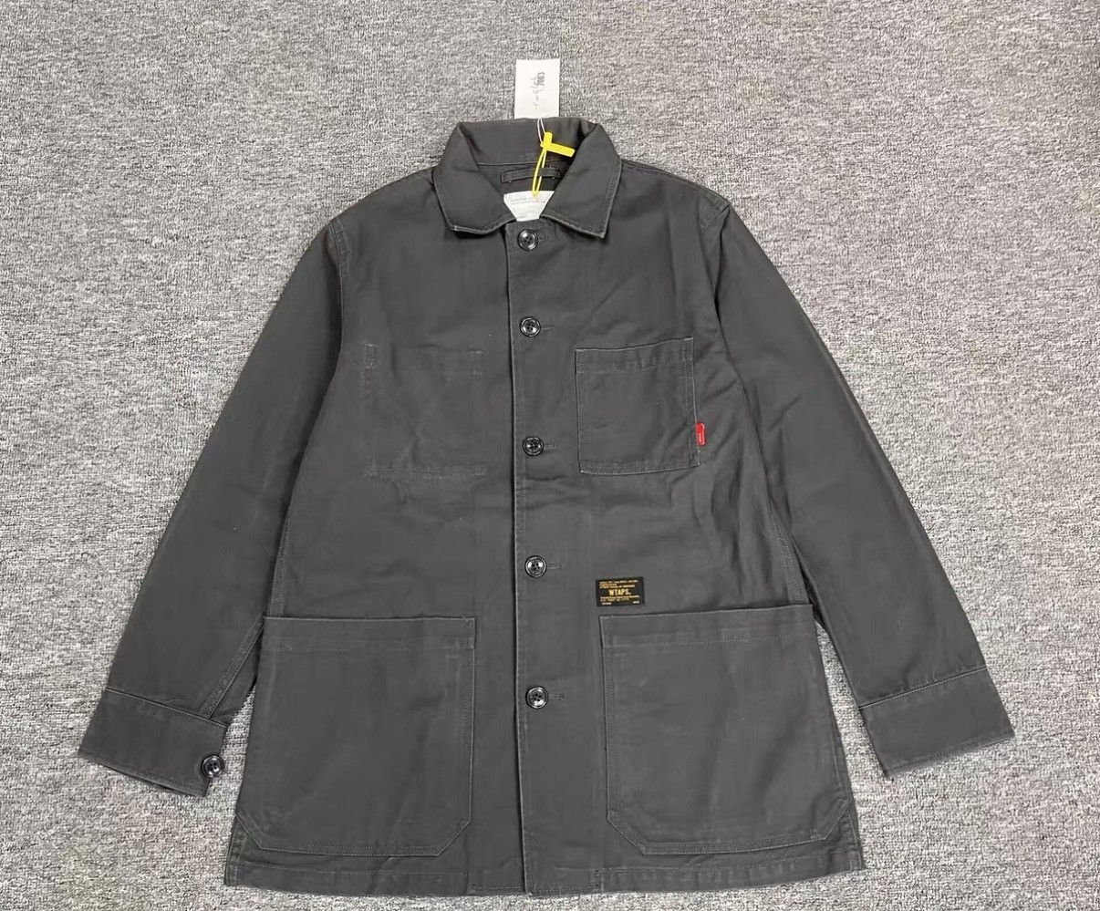 Wtaps WTAPS 14AW SHOP COAT Two-Pocket Shirt Coat J16 Size US S / EU 44-46 / 1 - 1 Thumbnail