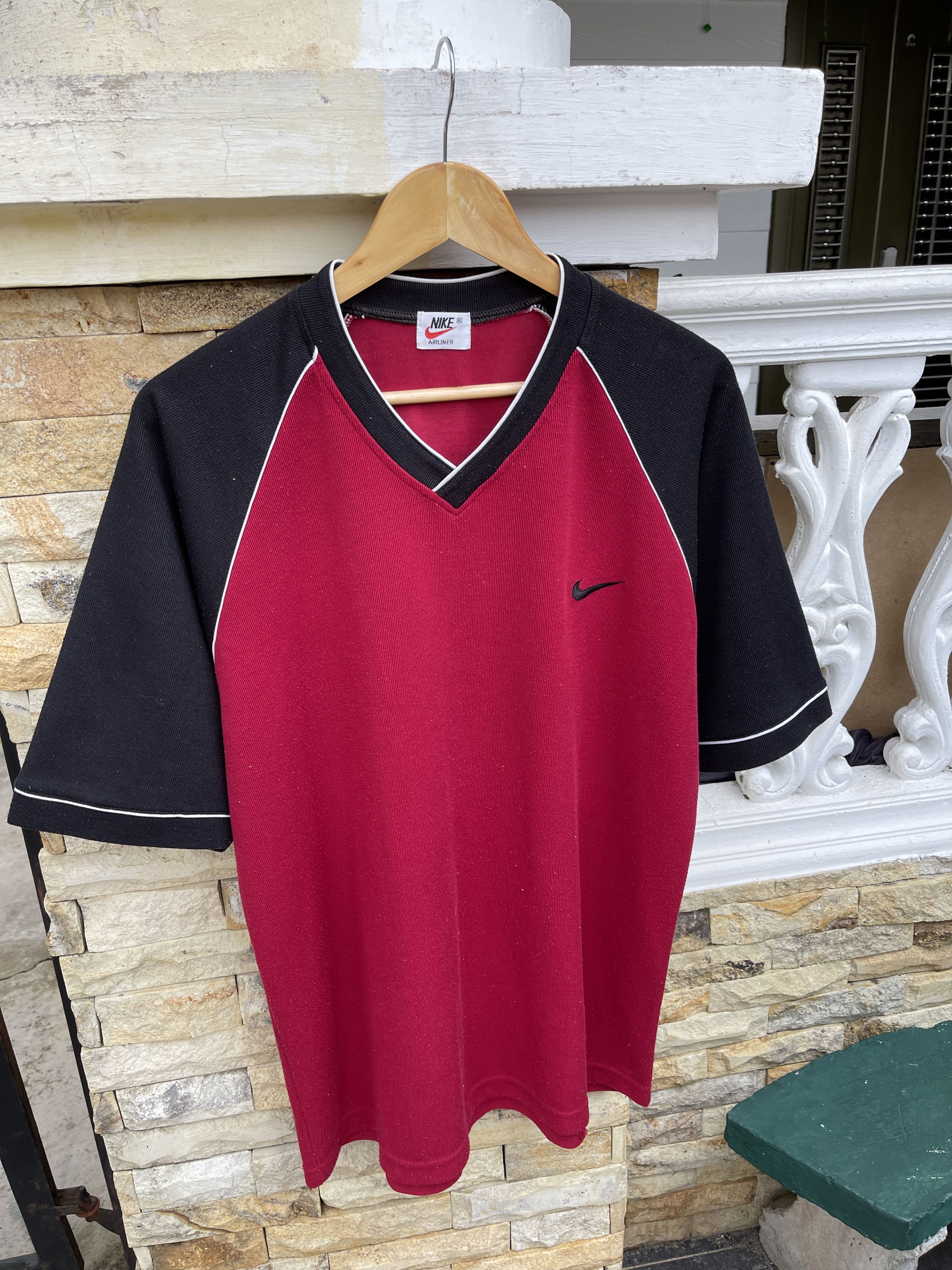 Vintage Last Drop🔥Rare‼️Vintage Nike AirLiner T shirt Size US L / EU 52-54 / 3 - 3 Thumbnail