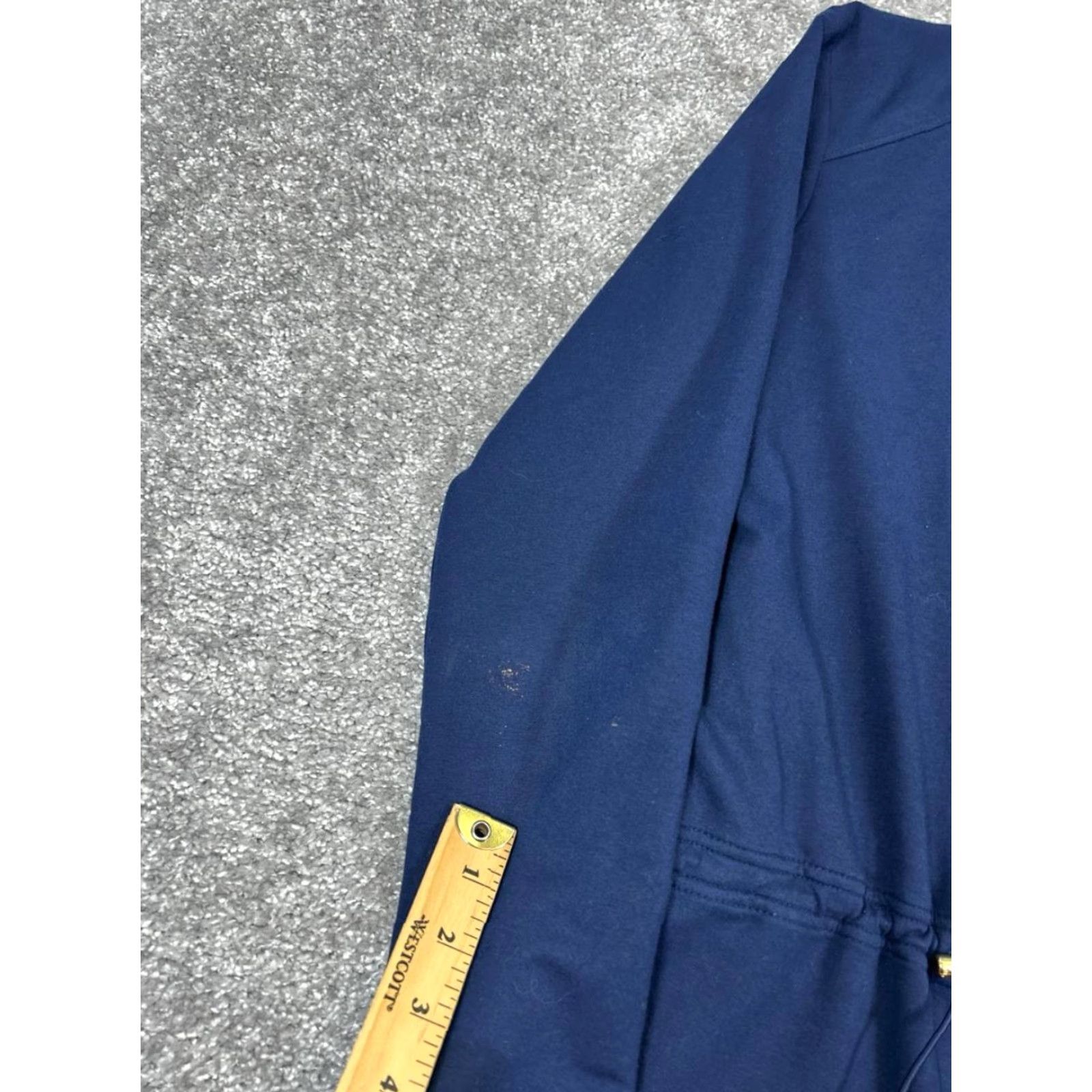 Ralph Lauren Lauren Ralph Lauren Jacket Womens Small Blue Cotton Blend Full Zip Size S / US 4 / IT 40 - 5 Thumbnail