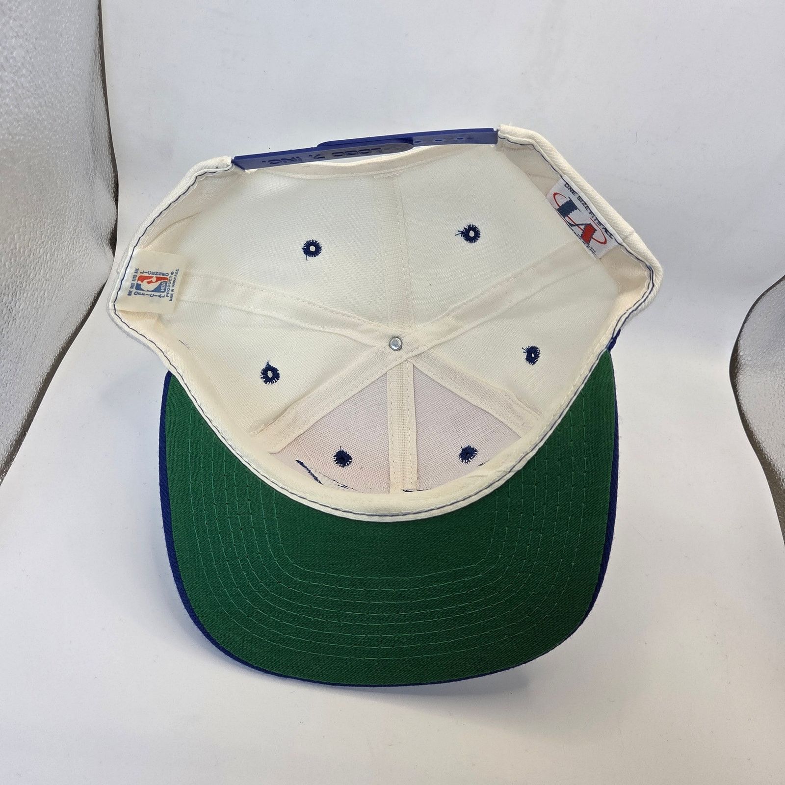 Logo Athletic Logo Athletic Timberwolves Sharktooth Snapback Hat NWT 90s Size ONE SIZE - 5 Thumbnail