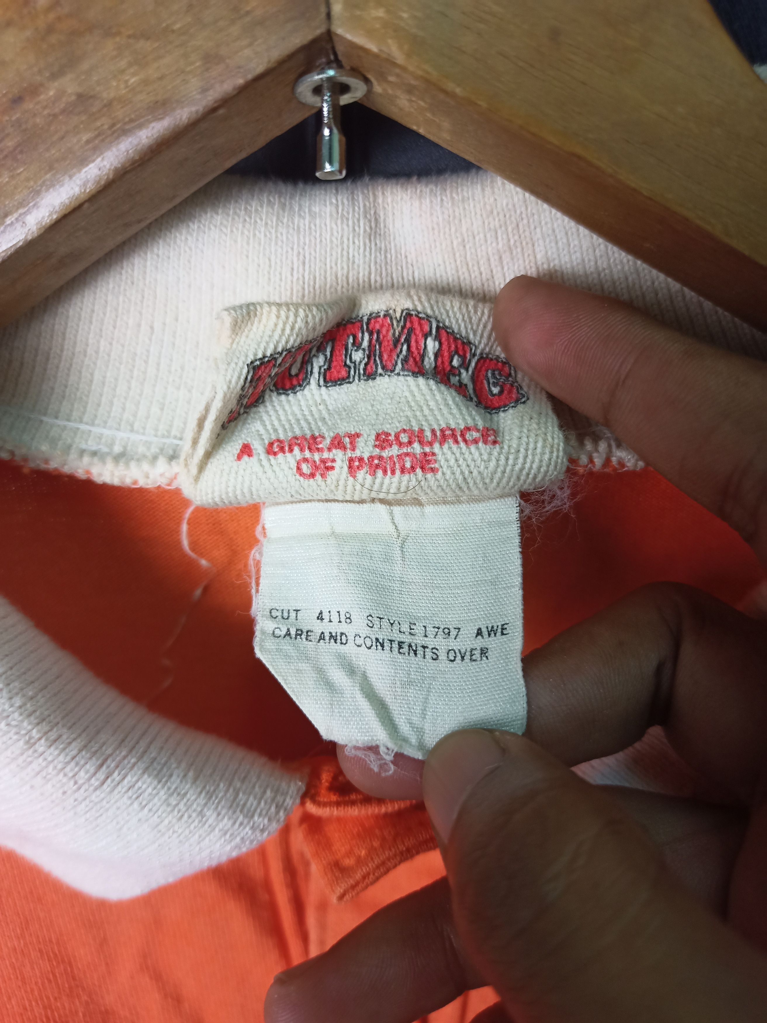 NFL × Nutmeg Vtg 80-90s Danver Broncos Signed By Vance Johnson #82 Size US M / EU 48-50 / 2 - 5 Thumbnail