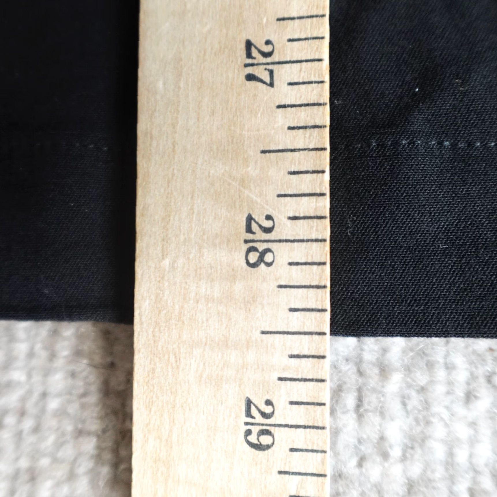 Vintage Universal Standard Shirt L Black Solid Cambria Long Sleeve NEW Women Blouse Casual Crew Neck Vintage No Size L / US 10 / IT 46 - 7 Thumbnail