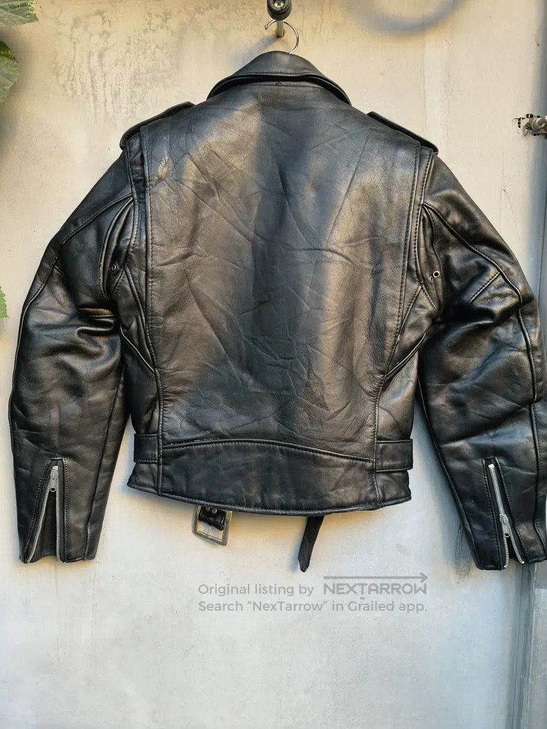 Schott Schott 613 cable-stayed locomotive leather coat Size US XXS / EU 40 - 9 Thumbnail