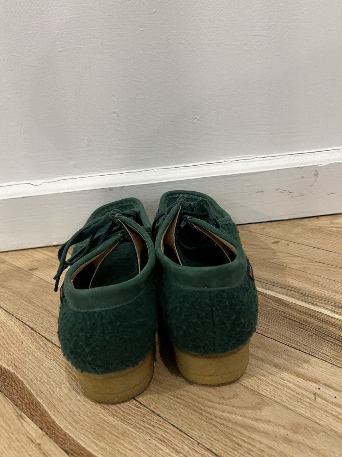 Aime Leon Dore × Clarks Clarks x Aime Leon Dore Green Casentino Wool Size US 8 / EU 41 - 4 Thumbnail