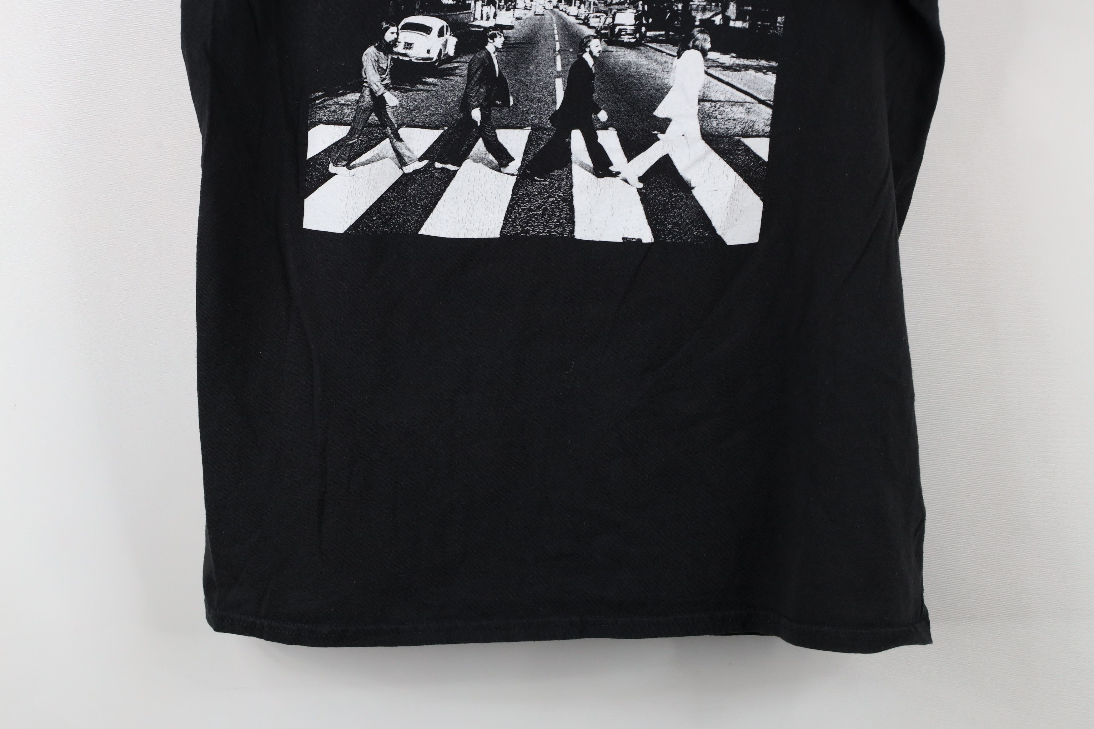 Vintage Retro Y2K Spell Out Abbey Road The Beatles Band T-Shirt Size M / US 6-8 / IT 42-44 - 3 Thumbnail
