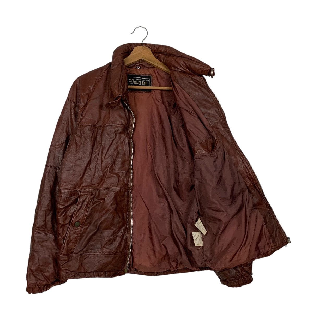 Japanese Brand Volunt Leather Jacket Size US M / EU 48-50 / 2 - 9 Thumbnail