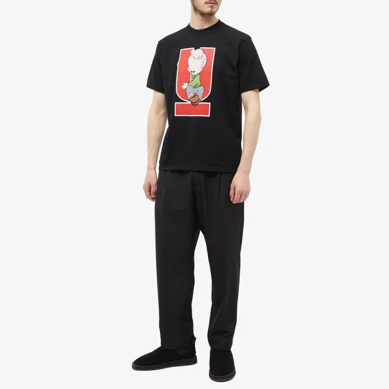 Undercover o1mle0824 Logo Man T-Shirts in Black Size US XL / EU 56 / 4 - 4 Thumbnail