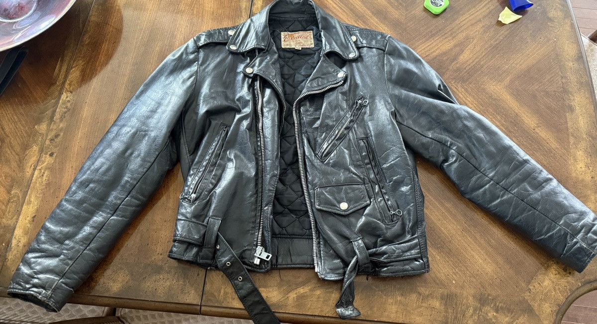 Excelled Excelled 1970s leather perfecto biker jacket Size US S / EU 44-46 / 1 - 8 Thumbnail