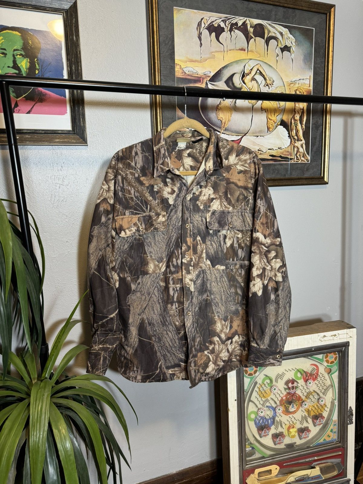 L.L. Bean × Vintage Vintage L.L. Bean Realtree Camo Long Sleeve Shirt Size US XL / EU 56 / 4 - 1 Thumbnail