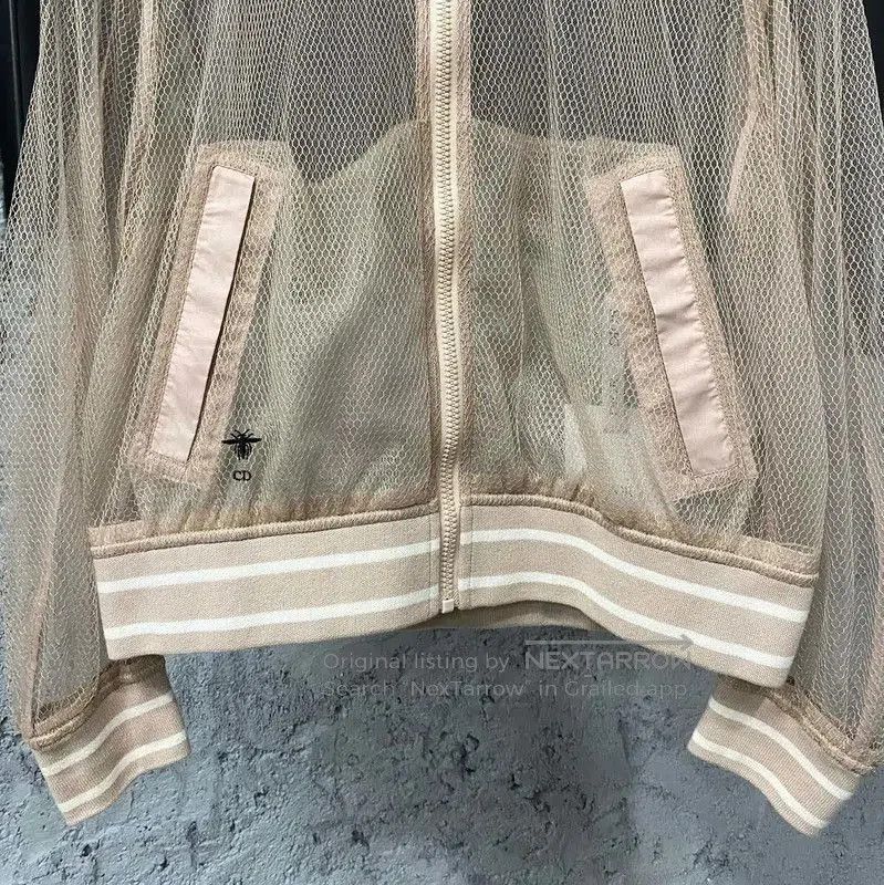 Dior Dior Spring Autumn Sheer Pink Jacket . Size XXS / US 00 / IT 34 - 4 Thumbnail