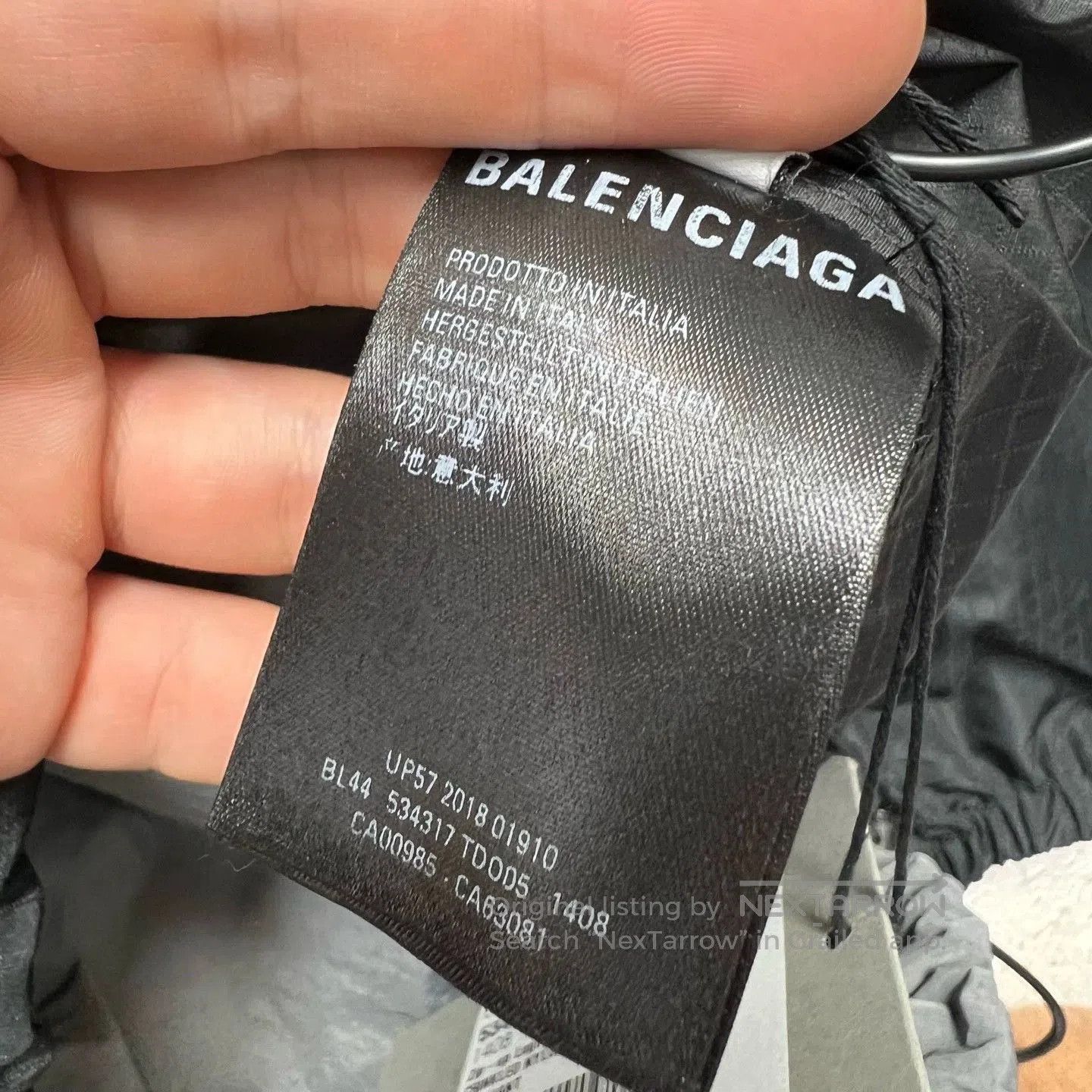 Balenciaga Balenciaga Colorblock Logo Nylon Jacket. Size US M / EU 48-50 / 2 - 5 Thumbnail