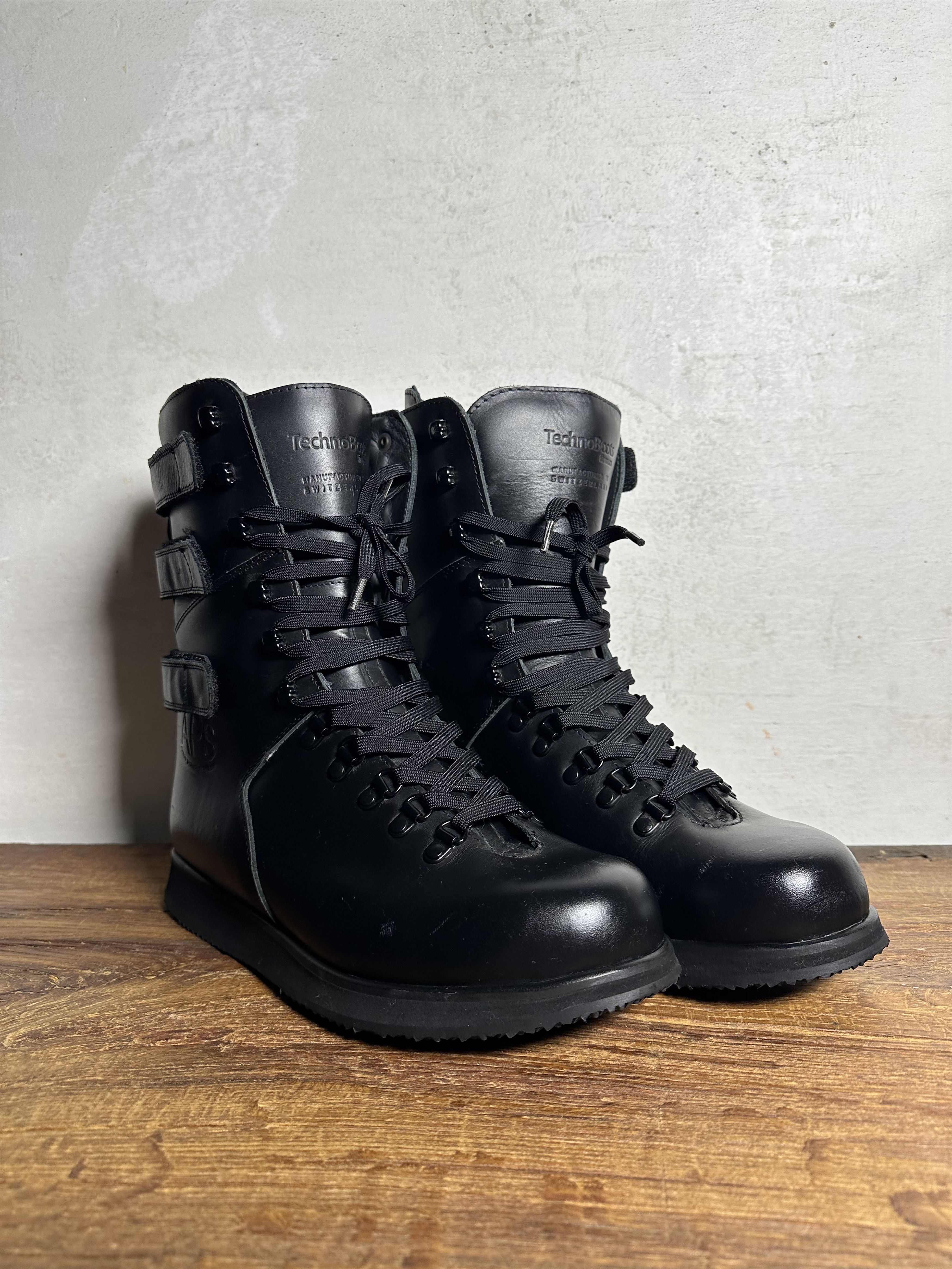 Genuine Leather Techno Boots Archillessehnenschutz Leather Size US 11 / EU 44 - 2 Thumbnail