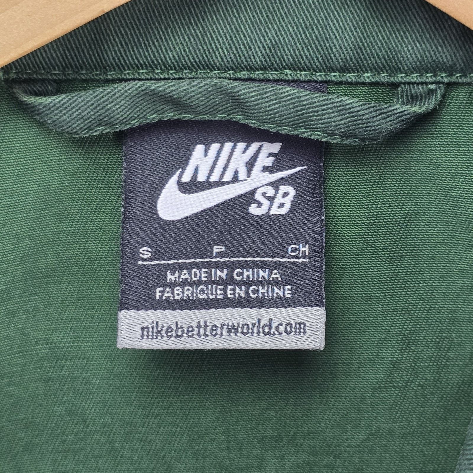 Nike SB Vintage Nike SB Paul Rodriguez Jacket Small Green Twill Y2K Size US S / EU 44-46 / 1 - 8 Thumbnail