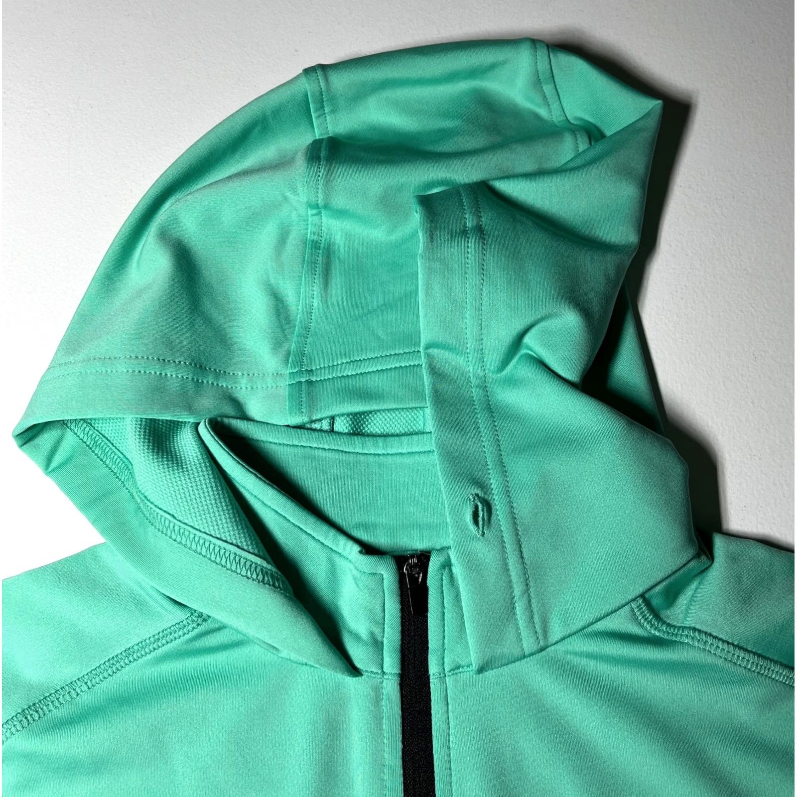 Vintage Swannies Men’s Vandyke Golf Hoodie Shirt M Green 1/4 Zip Hooded Lightweight Stretch Pullover Sports City Mens Size US M / EU 48-50 / 2 - 7 Thumbnail