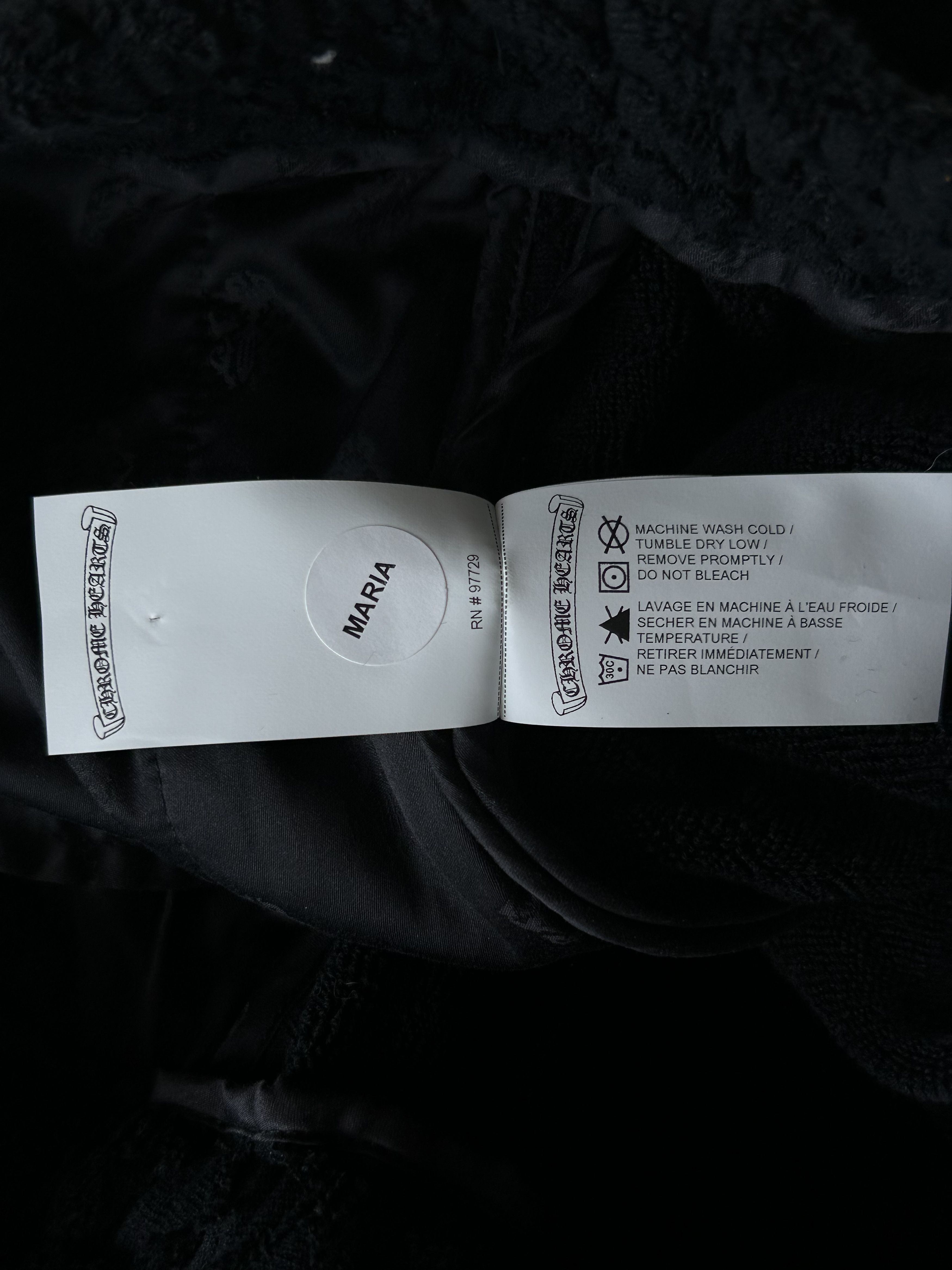 Chrome Hearts Chrome Hearts Black Cross Jacquard Towel Shorts Size US 34 / EU 50 - 5 Thumbnail