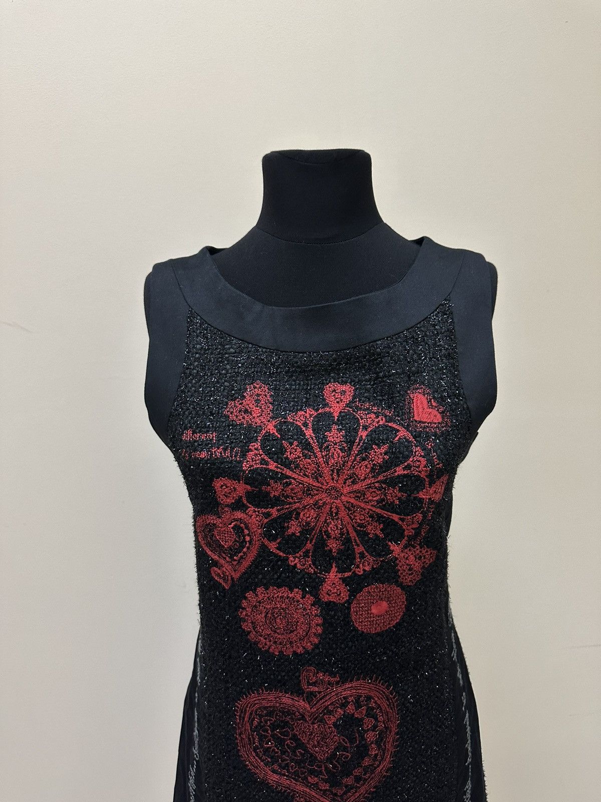 Designer × Desigual Dress Desigual Crazy Flowers size 38 Size XS / US 0-2 / IT 36-38 - 4 Thumbnail