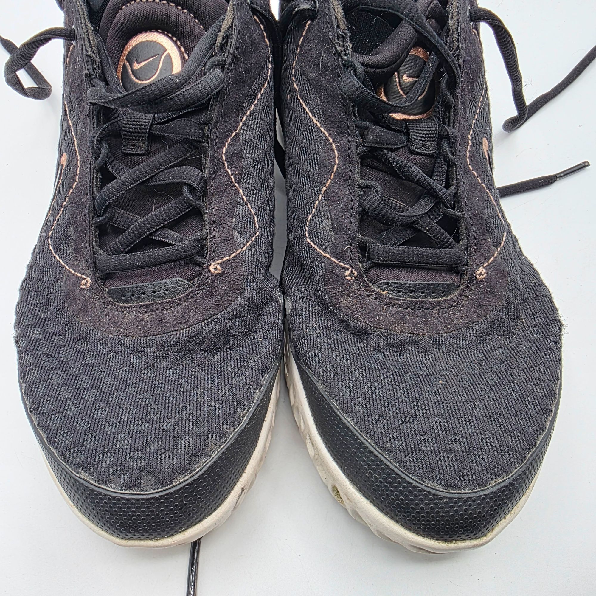 Nike Nike Court Zoom Pro Womens Size 7 Black Tennis Sneakers Perf Size US 7 / IT 37 - 10 Thumbnail