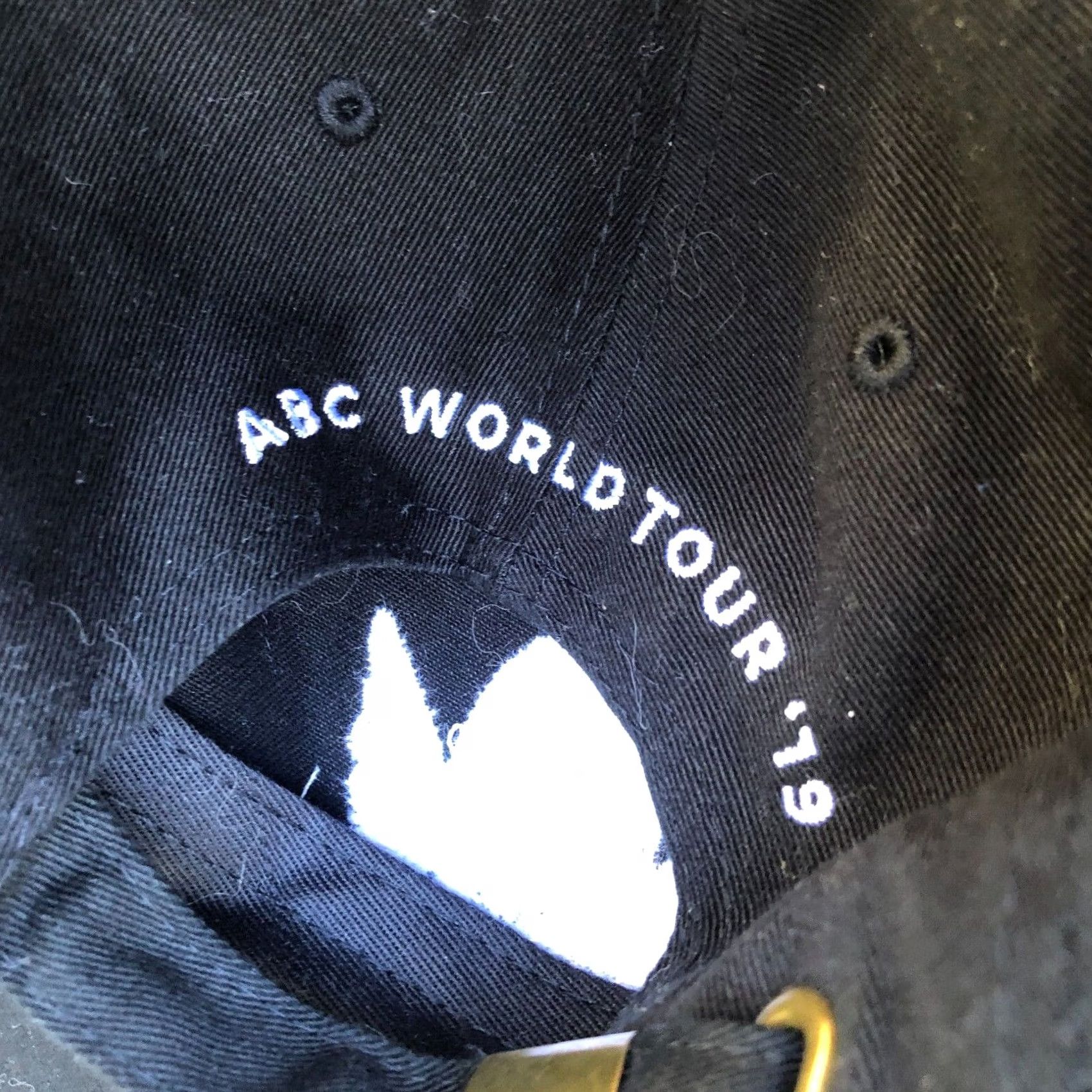 Vintage Anderson Paak ABC World Tour 2019 Hat Men's Black Adjustable Concert Merch Cap Size ONE SIZE - 4 Thumbnail