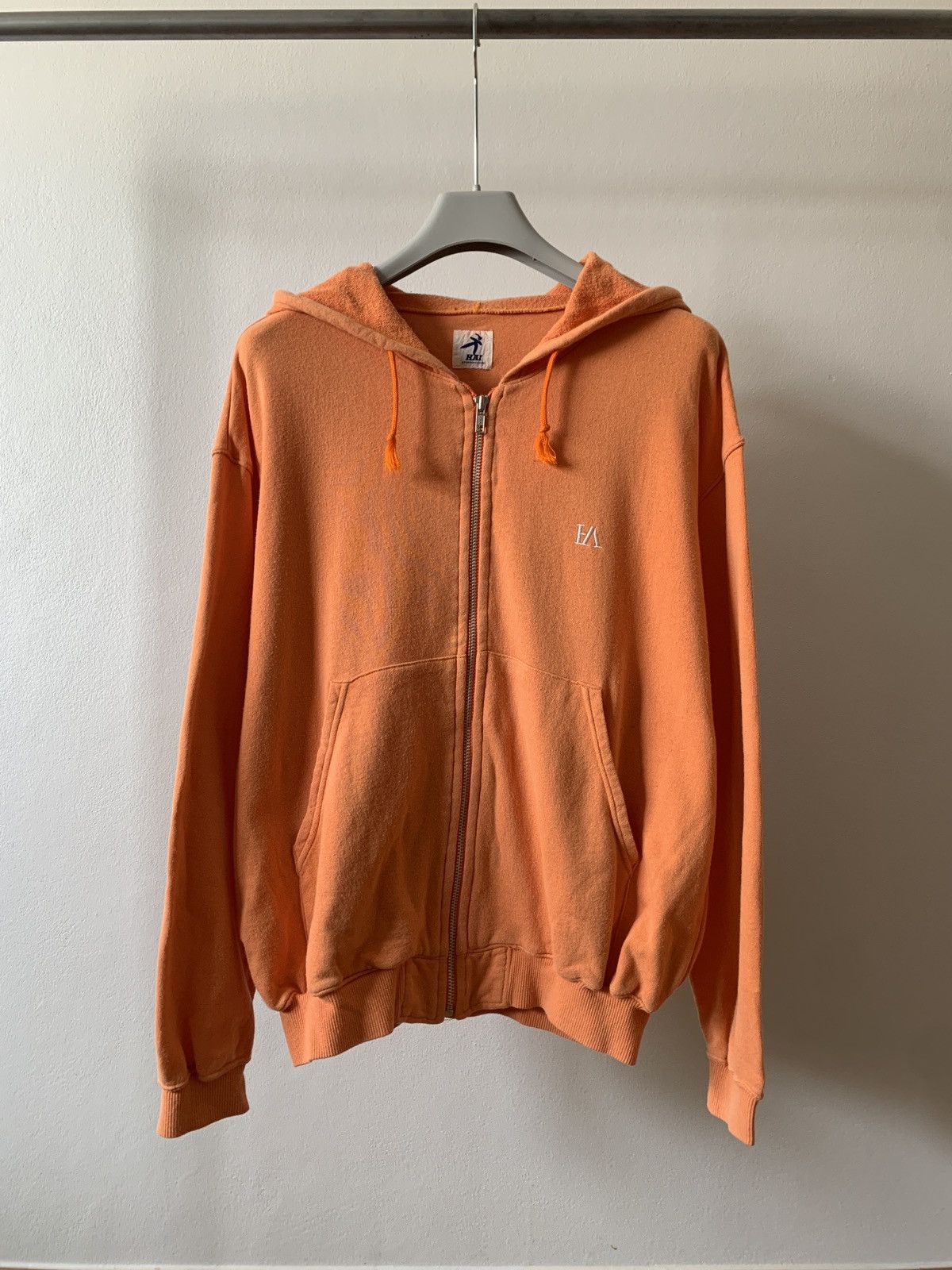 Issey Miyake Vintage 80s Issey Miyake Hai Sporting Gear Hoodie Sun Faded Size US L / EU 52-54 / 3 - 3 Thumbnail
