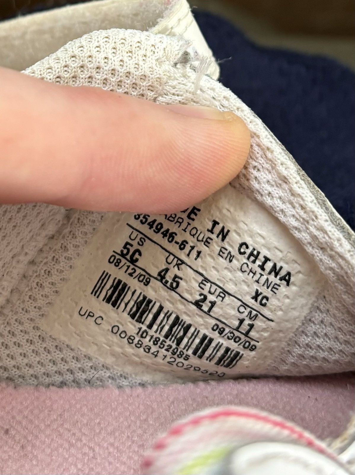 Nike × Vintage 2009 Nike Shox Mary Janes 354946-611 Children Baby Shoes 5C Size US 4 / IT 34 - 10 Thumbnail