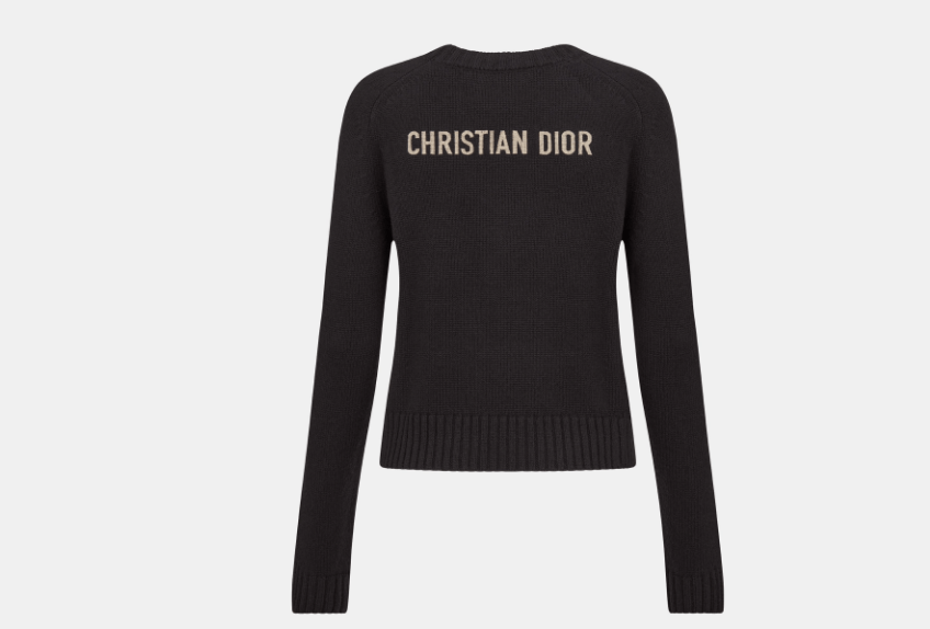 Dior o1w1db10525 144S76 Sweater in Black Size M / US 6-8 / IT 42-44 - 2 Thumbnail