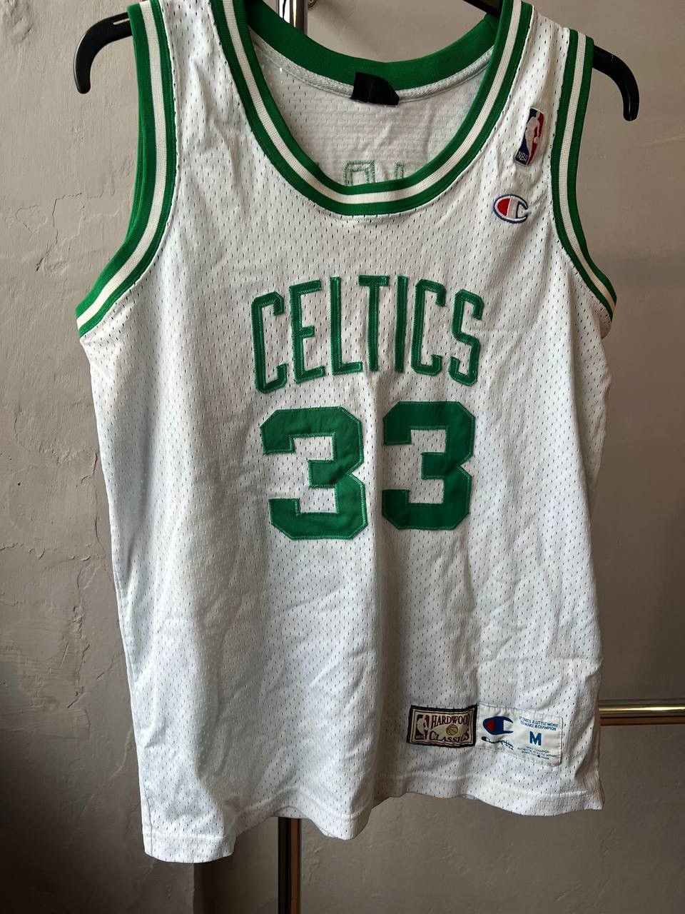 NBA VINTAGE BOSTON CELTICS #33 BIRD CHAMPION NBA JERSEY SIZE M Size US M / EU 48-50 / 2 - 10 Thumbnail