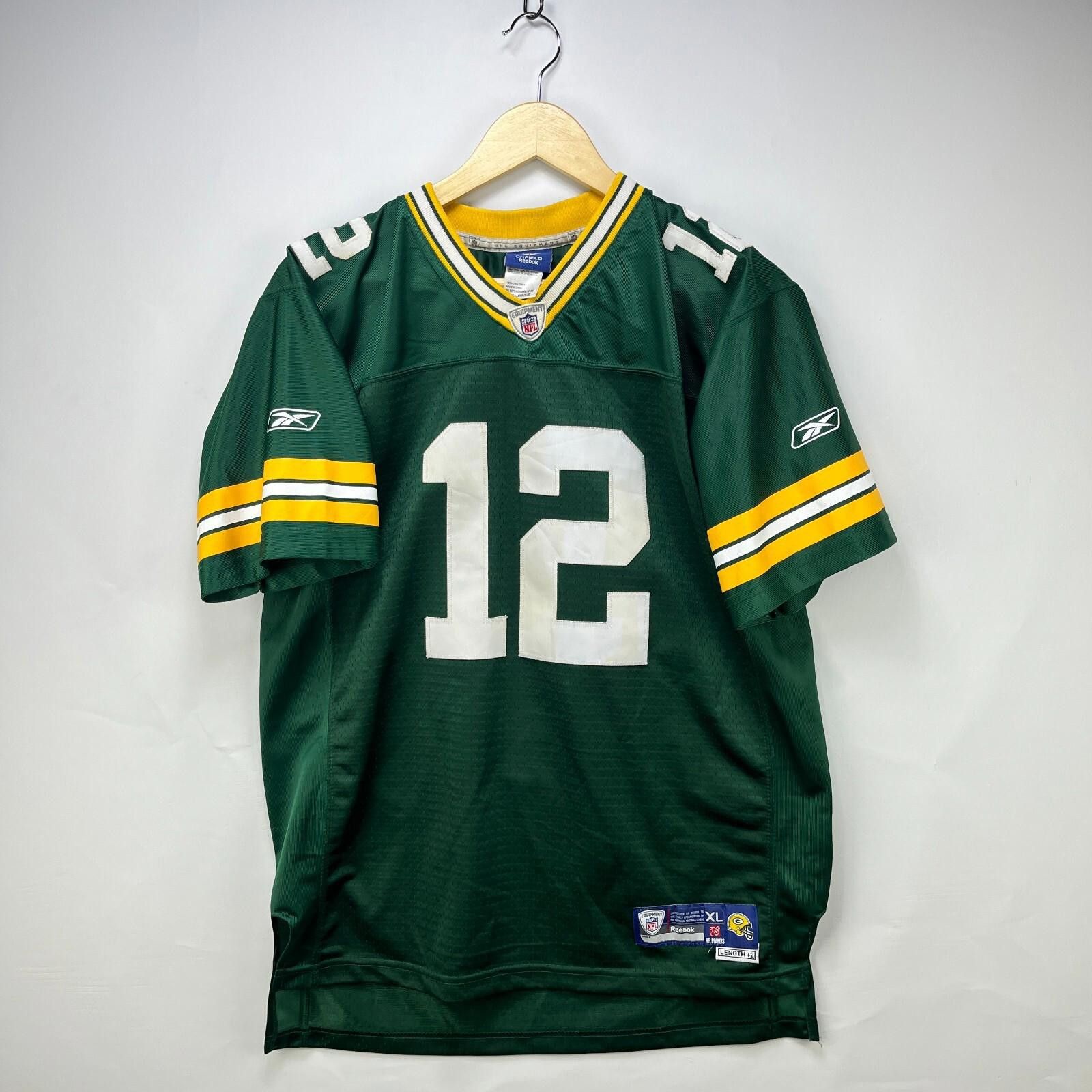 Reebok Vintage Green Bay Packers NFL Jersey Aaron Rogers Youth XL Size ONE SIZE - 1 Thumbnail
