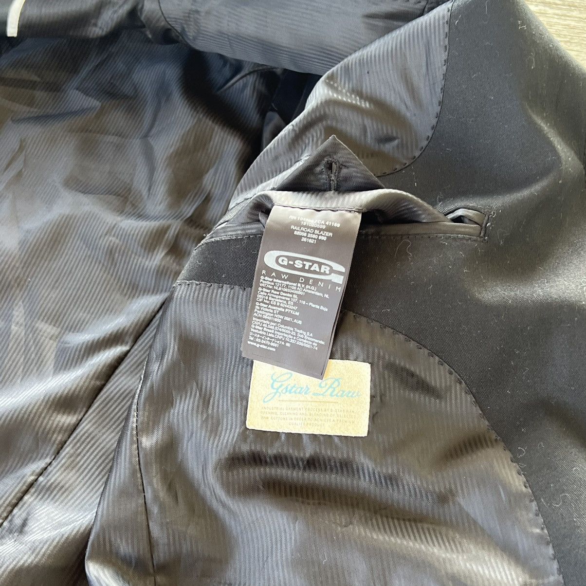G-Star G-Star Raw Vintage Black Jacket Size US L / EU 52-54 / 3 - 10 Thumbnail