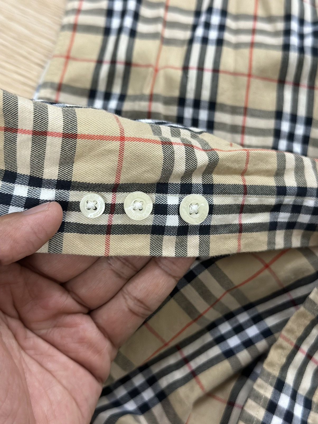 Burberry Rare Vintage Burberrys Of London Nova Check Women Shirt Size M / US 6-8 / IT 42-44 - 10 Thumbnail