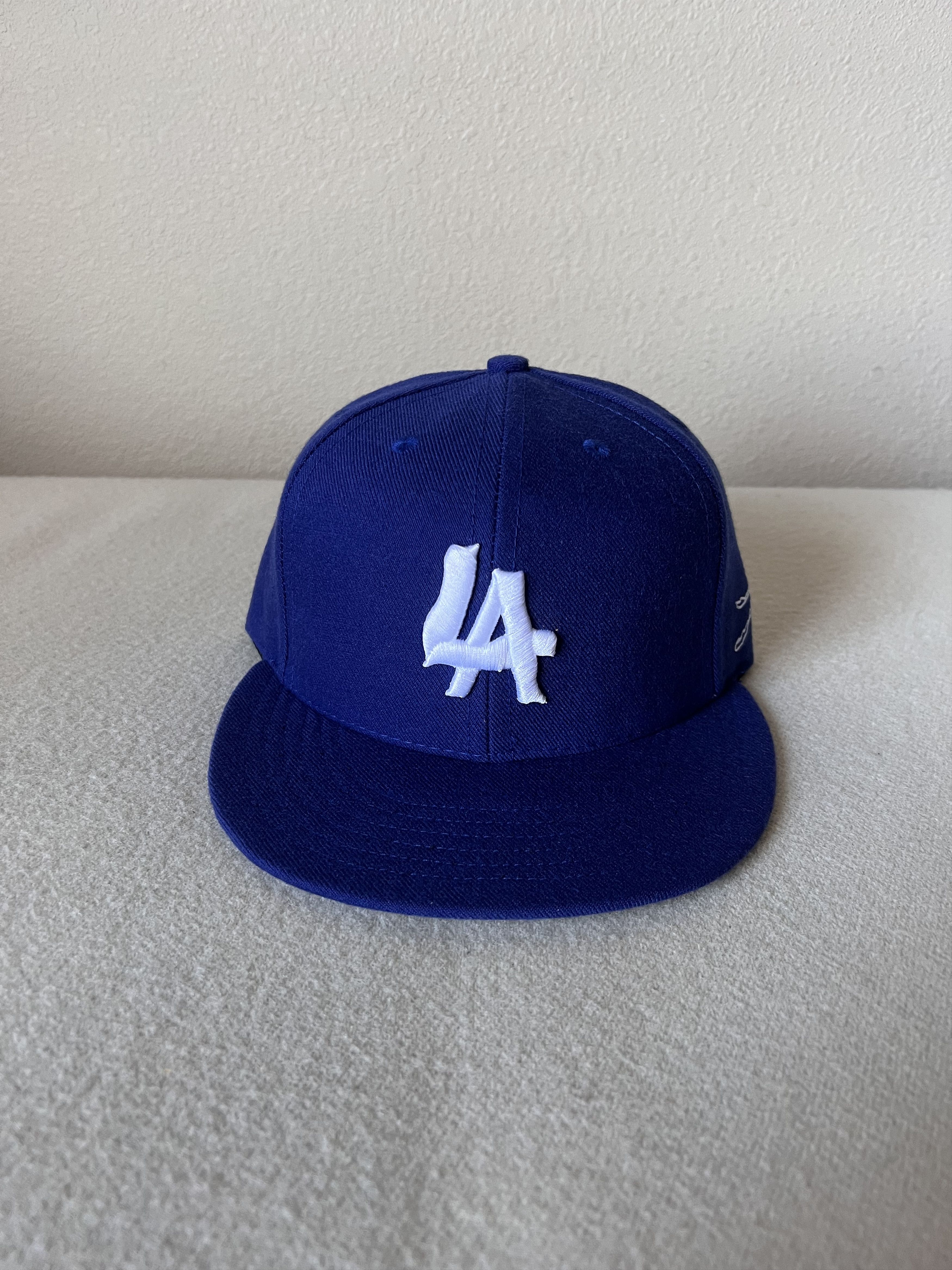 Akimbo Club Akimbo Club Tyrrell Winston LA Noodle Snapback Hat in Blue Size ONE SIZE - 1 Thumbnail