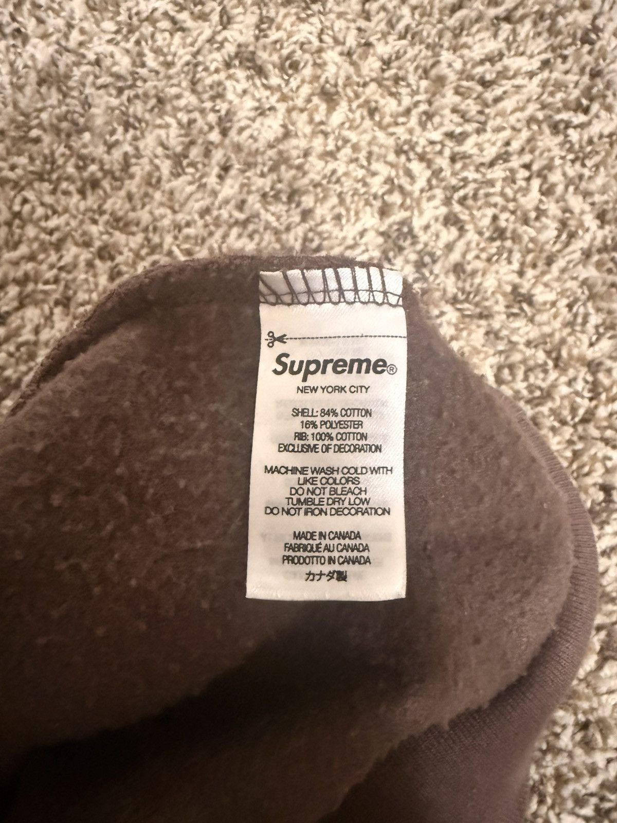 Supreme Supreme box logo crewneck (FW22) Size US M / EU 48-50 / 2 - 3 Thumbnail