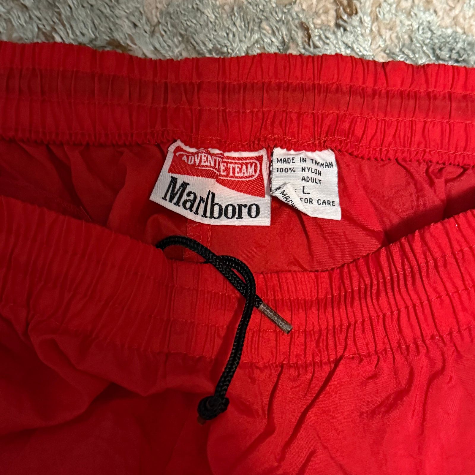 Marlboro Vintage 90s Marlboro Adventure Team Nylon Track Pants Large Size US 34 / EU 50 - 5 Thumbnail
