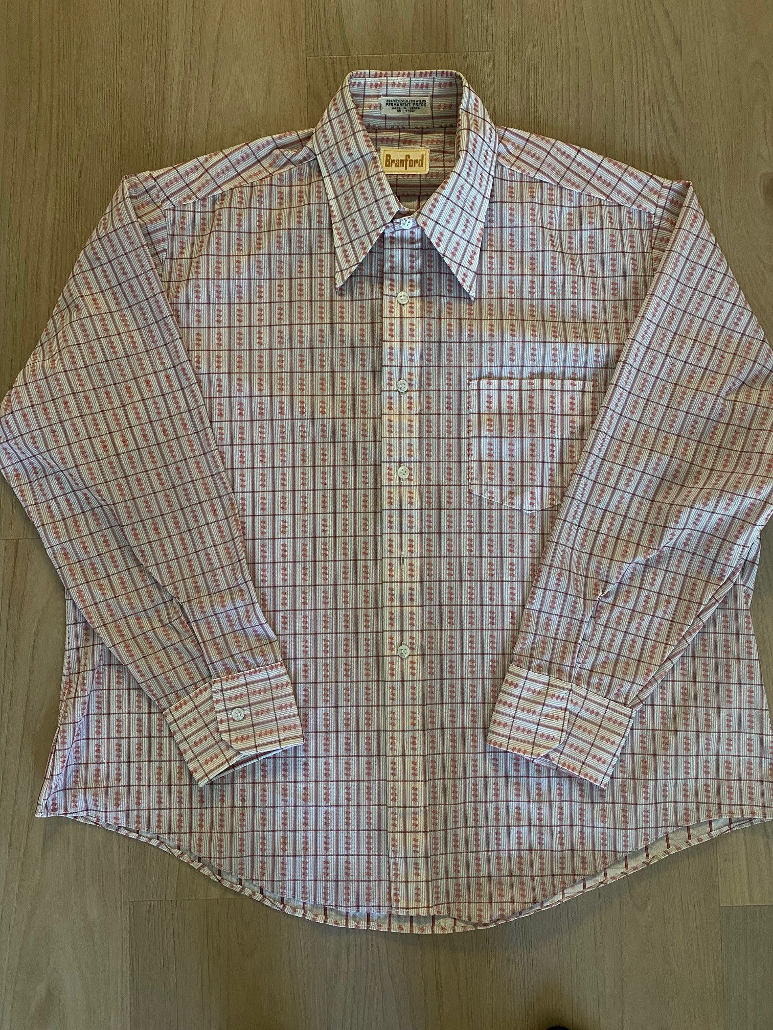 Cowboy Equipment × Vintage Vintage Branford Western Button Up Size US L / EU 52-54 / 3 - 2 Thumbnail