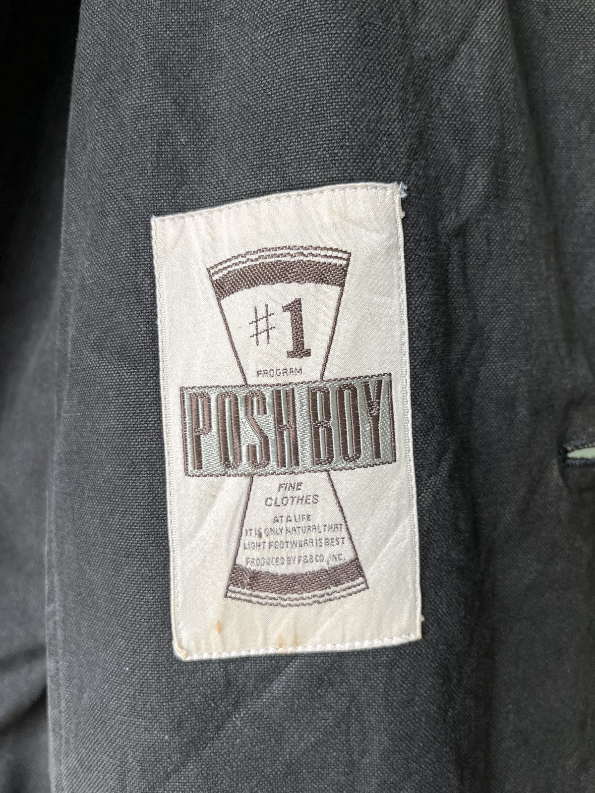 Japanese Brand × Vintage Vintage Posh Boy Varsity Jacket Size US M / EU 48-50 / 2 - 14 Thumbnail