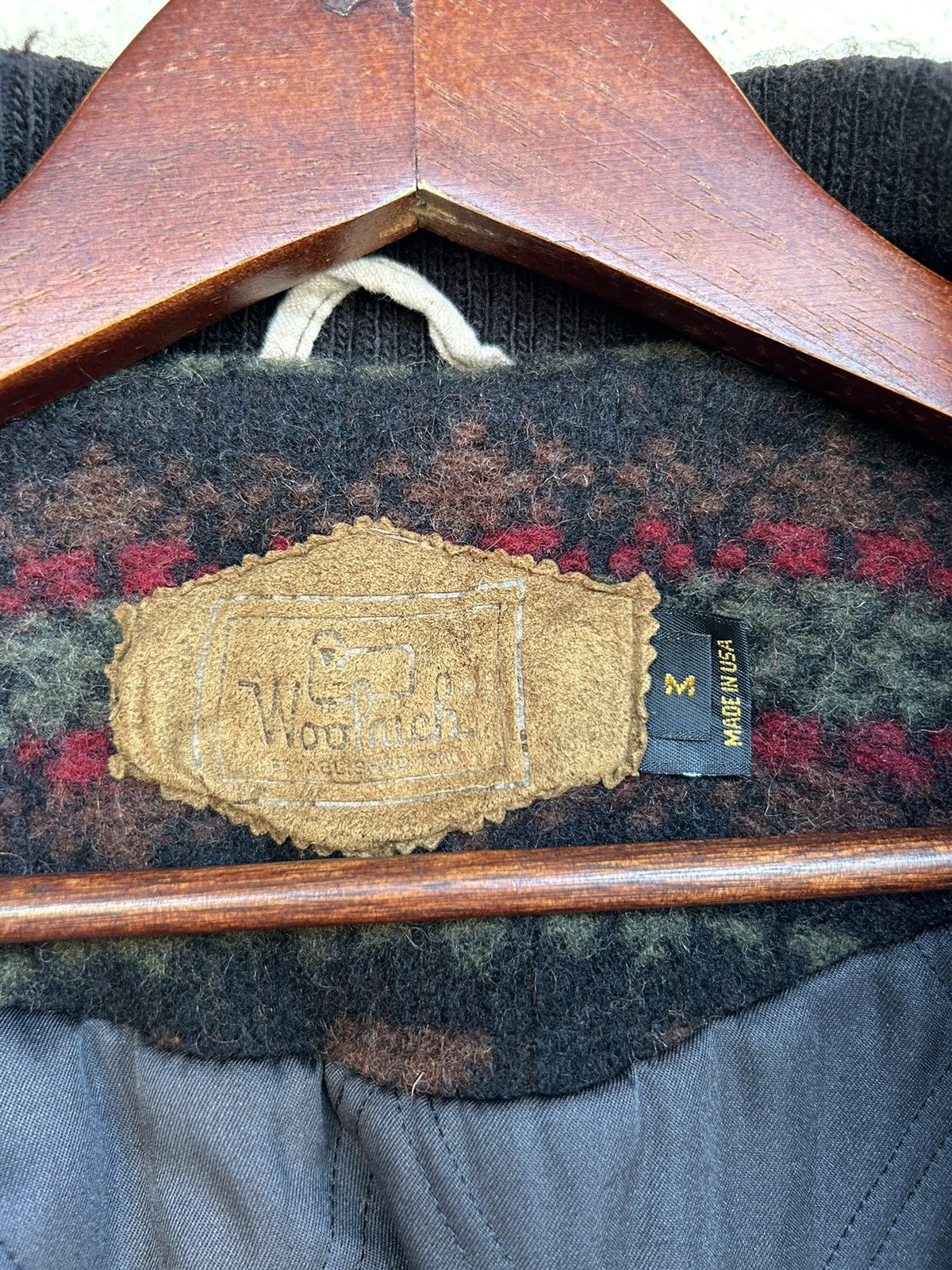 Woolrich Woolen Mills Vintage Woolrich Wool Varsity Jacket Size US M / EU 48-50 / 2 - 12 Thumbnail