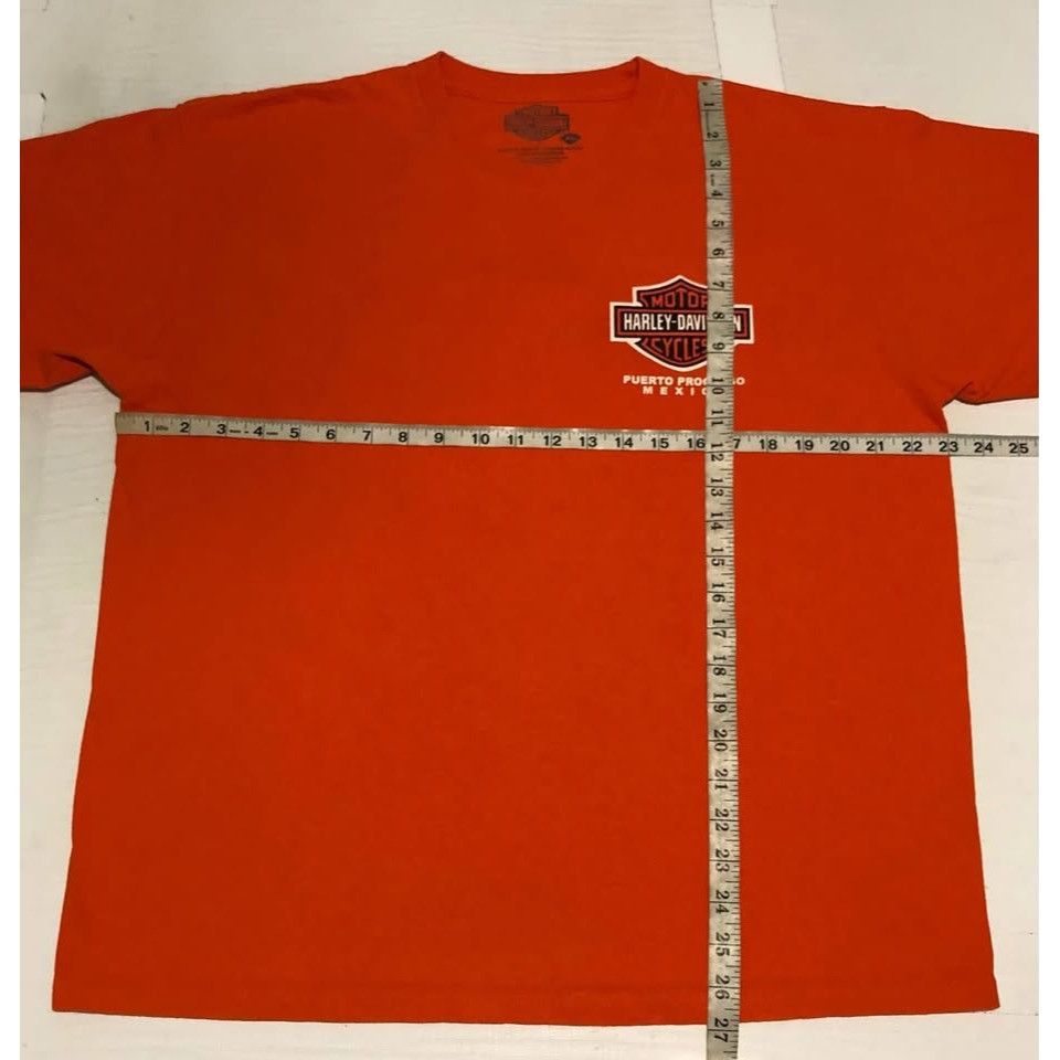Harley Davidson Harley Davidson T-shirt XL Men PUERTO PROGRESO, MEXICO Size US XL / EU 56 / 4 - 4 Thumbnail