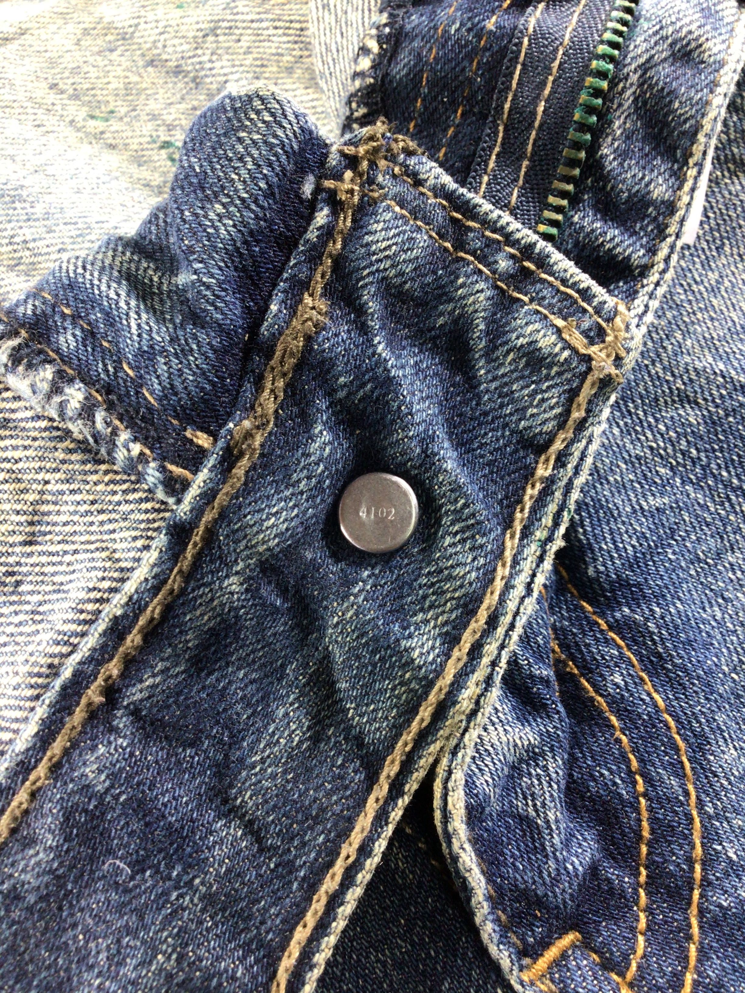 Levi's Vintage Levis 514 Jeans Rusty Faded Blue Denim -J546 Size US 37 - 9 Thumbnail