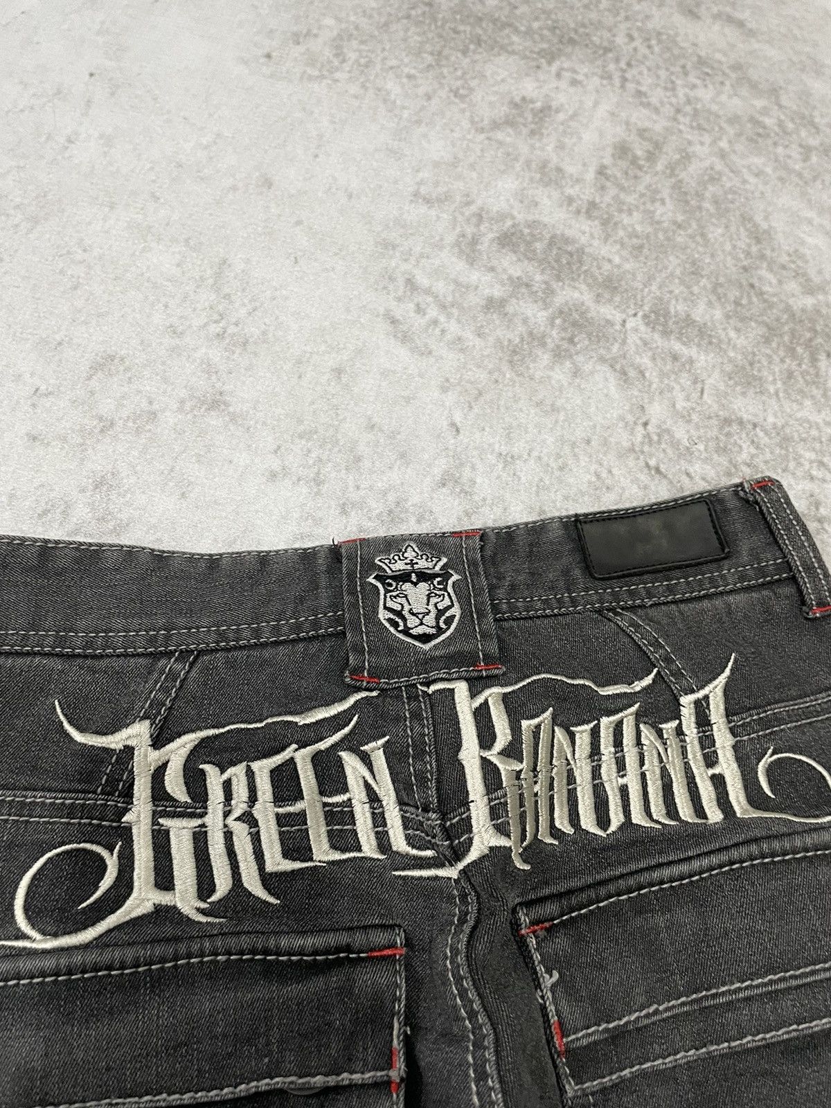 Hysteric Glamour 2000s green banana japan skull punk denim y2k style Size US 26 / EU 42 - 9 Thumbnail