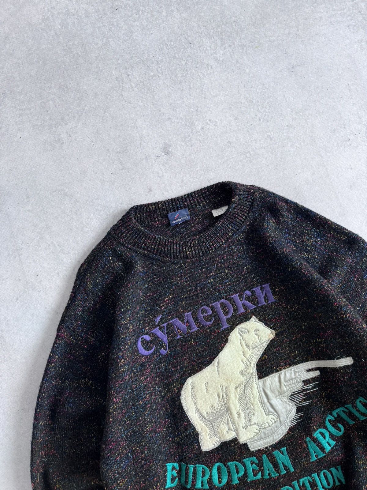 Daniel Hechter Daniel Hechter Rare «Сумерки» Arctic Expedition Knit Sweater Size US M / EU 48-50 / 2 - 3 Thumbnail
