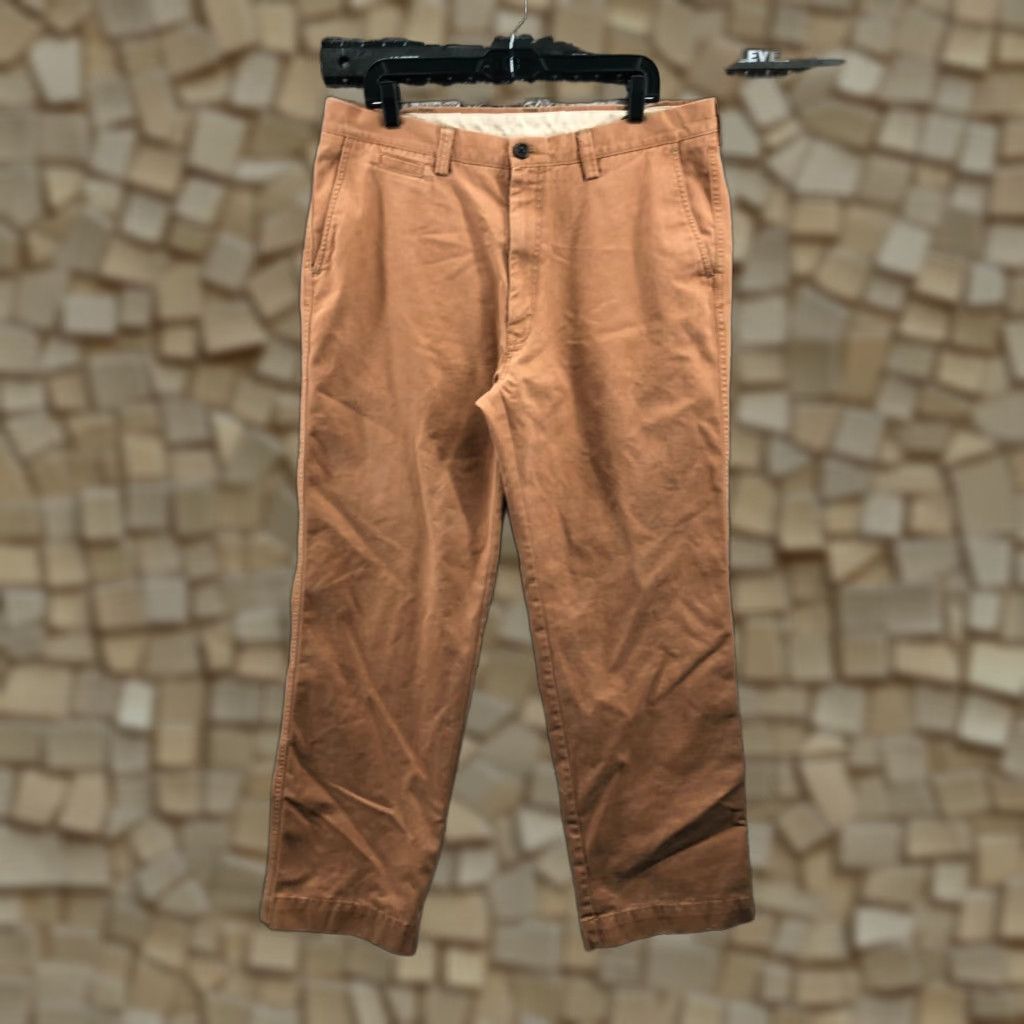 Vintage LK Chino Pants Size 38x32 Brown Straight Leg Medium Wash FLAW Size US 38 / EU 54 - 1 Thumbnail